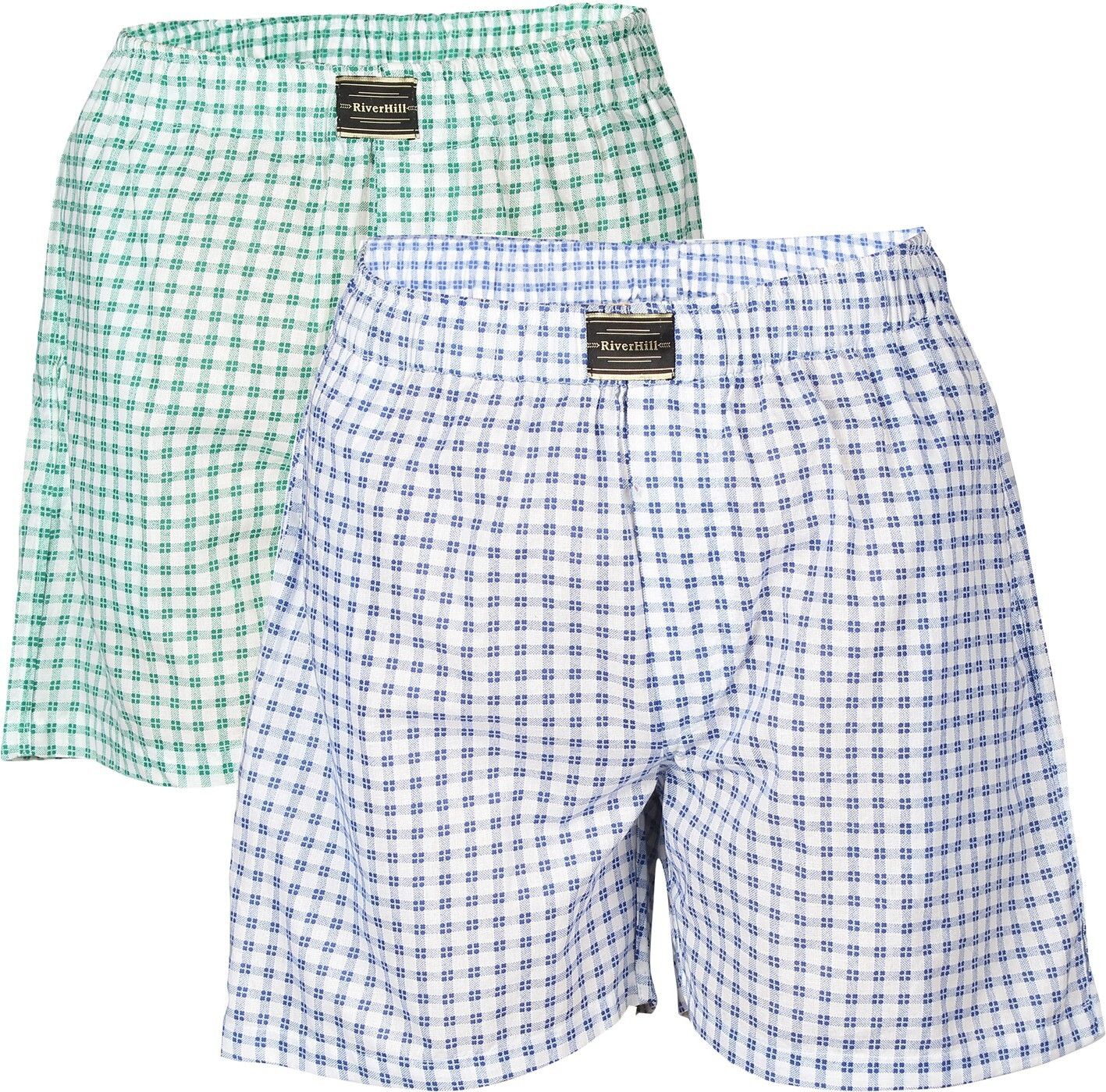 riverhill Pack of 2 Checkered Men Boxer-picture-29