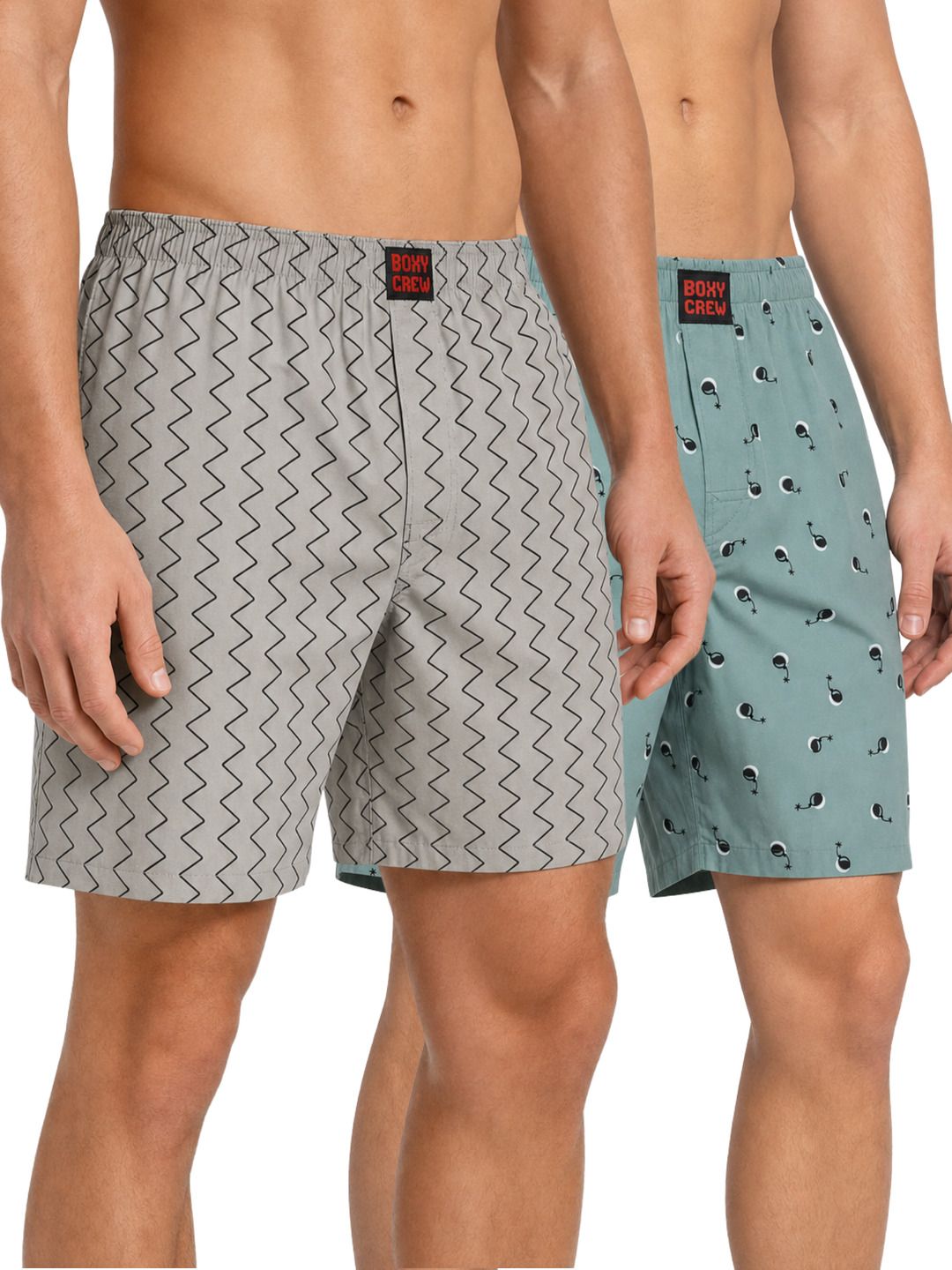 boxy crew Pack of 2 Printed Men Boxer-picture-34