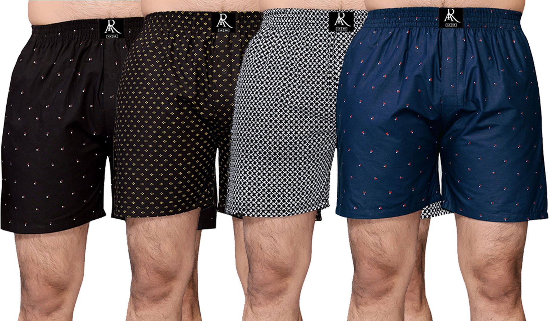 arbb clothies Pack of 4 Printed Men Boxer-picture-11