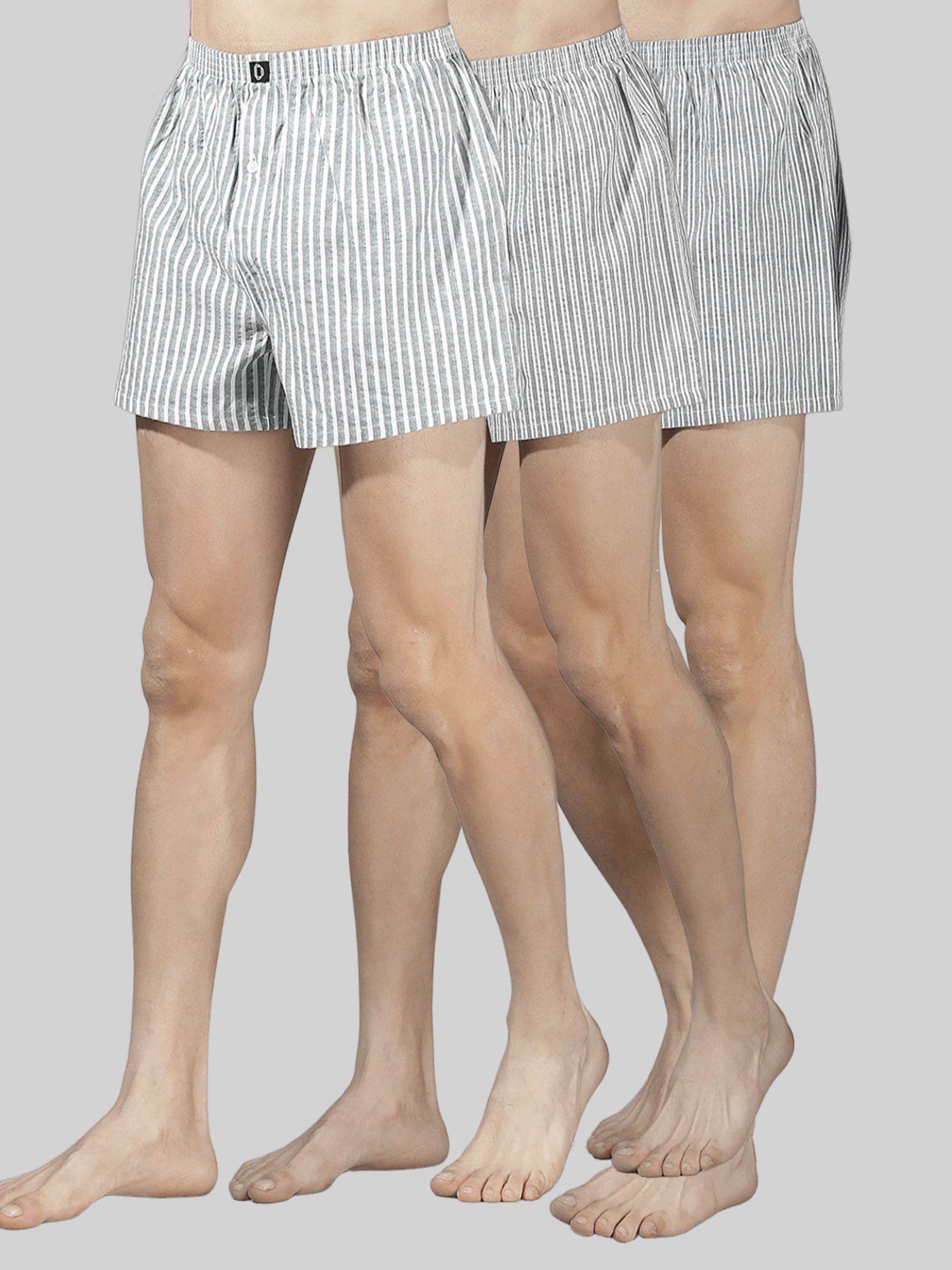 Pack of 3 Striped Men Boxer