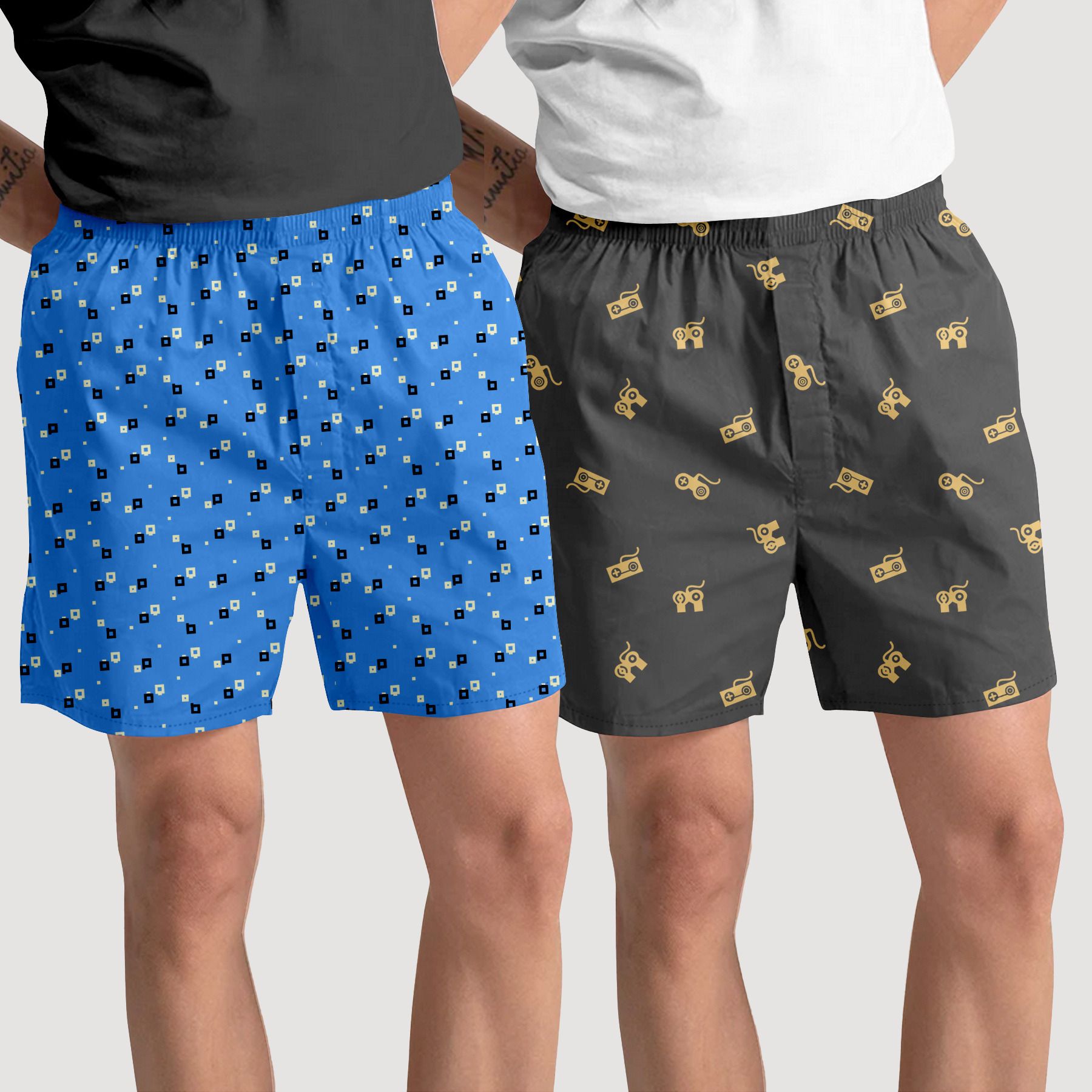 Pack of 2 Printed Women Boxer