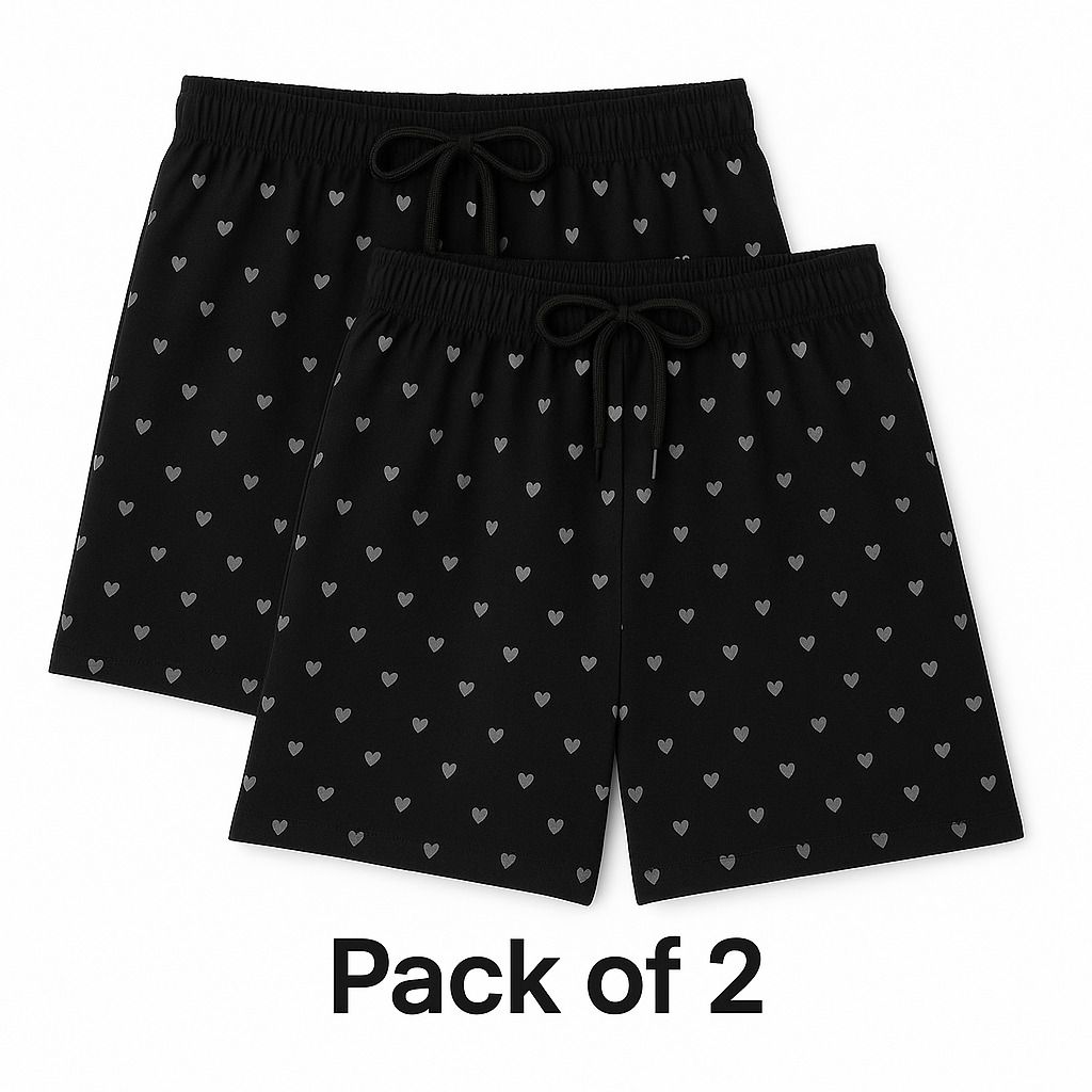 Pack of 2 Printed Women Boxer