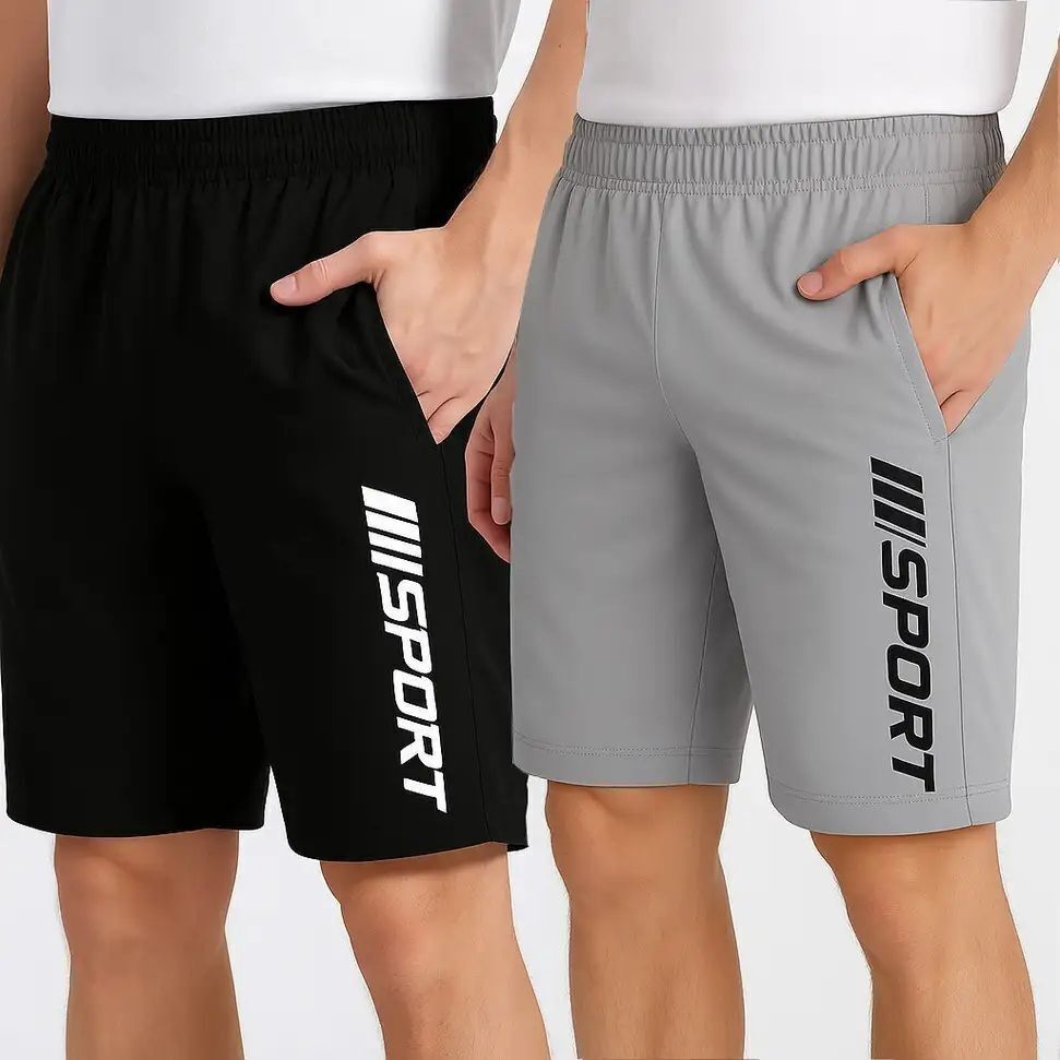 Printed Men Multicolor Basic Shorts-image-34