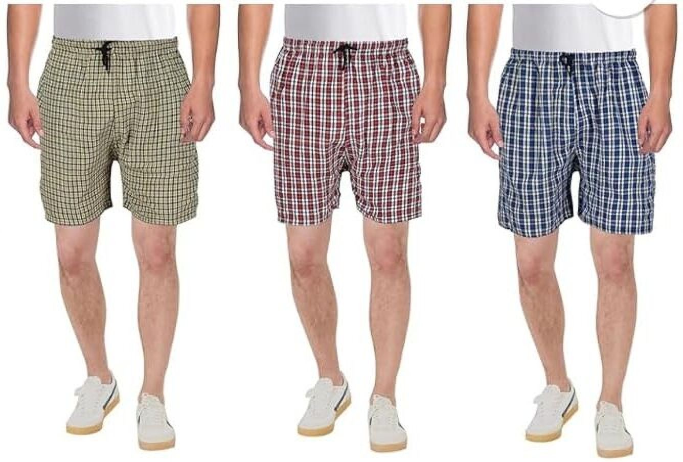 adabsha Pack of 3 Checkered Women Boxer-picture-23