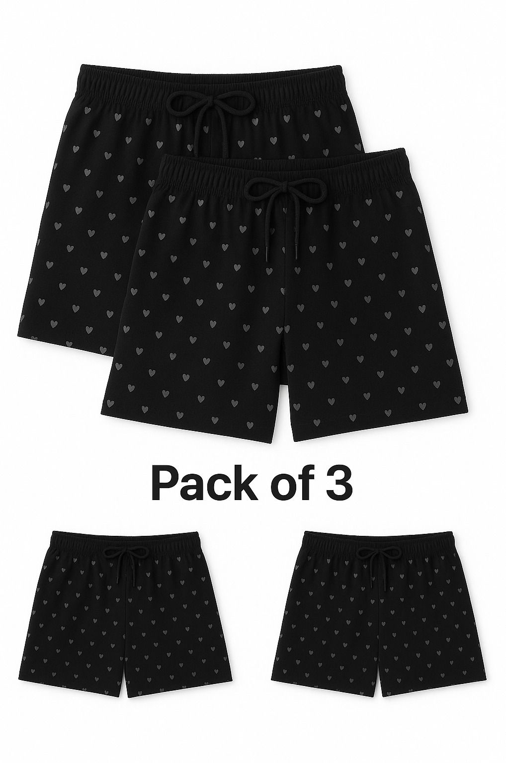 Pack of 3 Printed Women Boxer