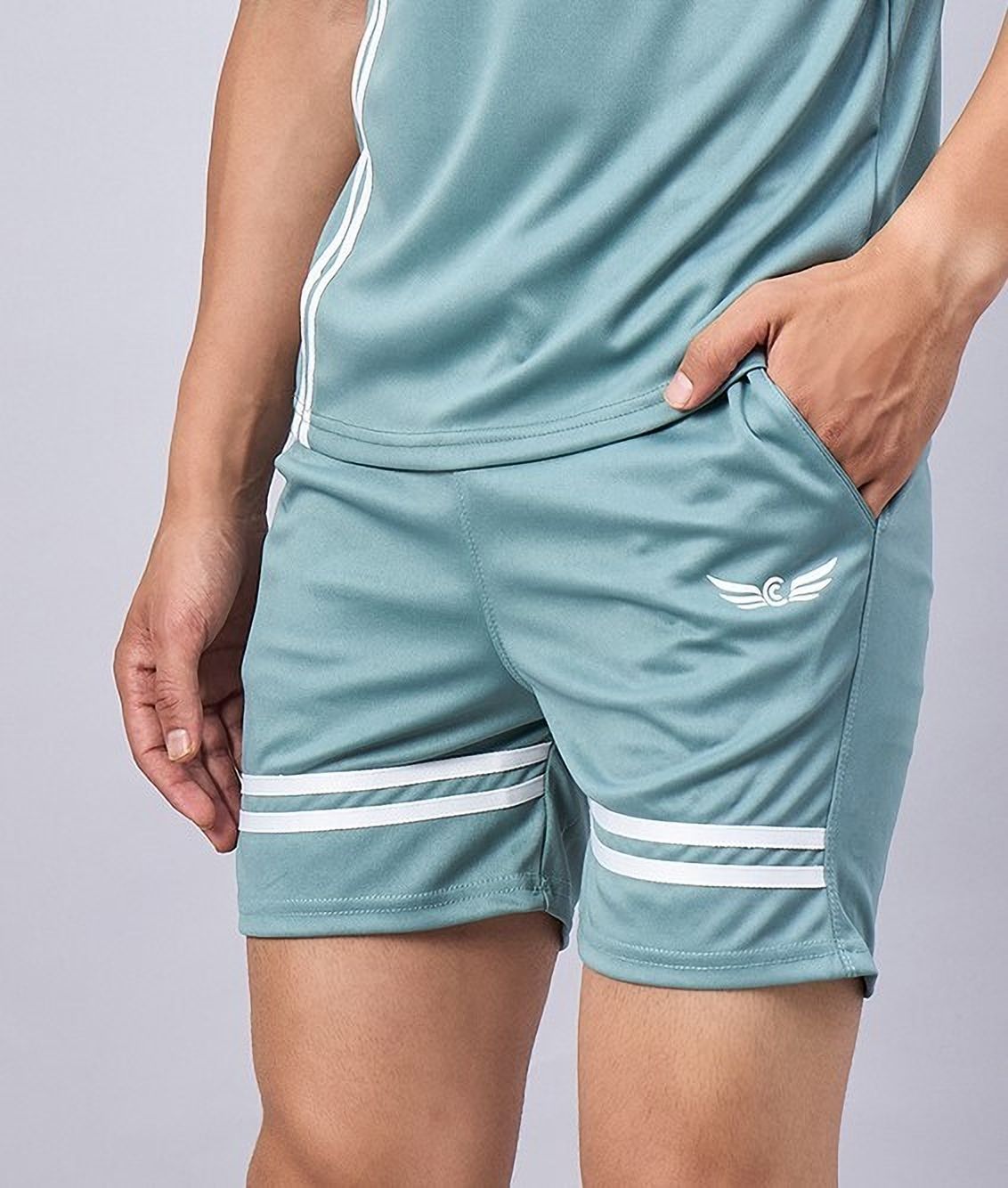 chrome & coral Colorblock Men Boxer-picture-12