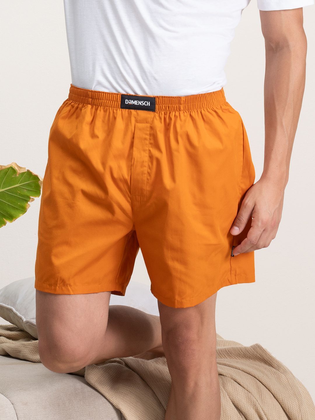 damensch Cotton Side Pocket Solid Men Boxer-picture-10