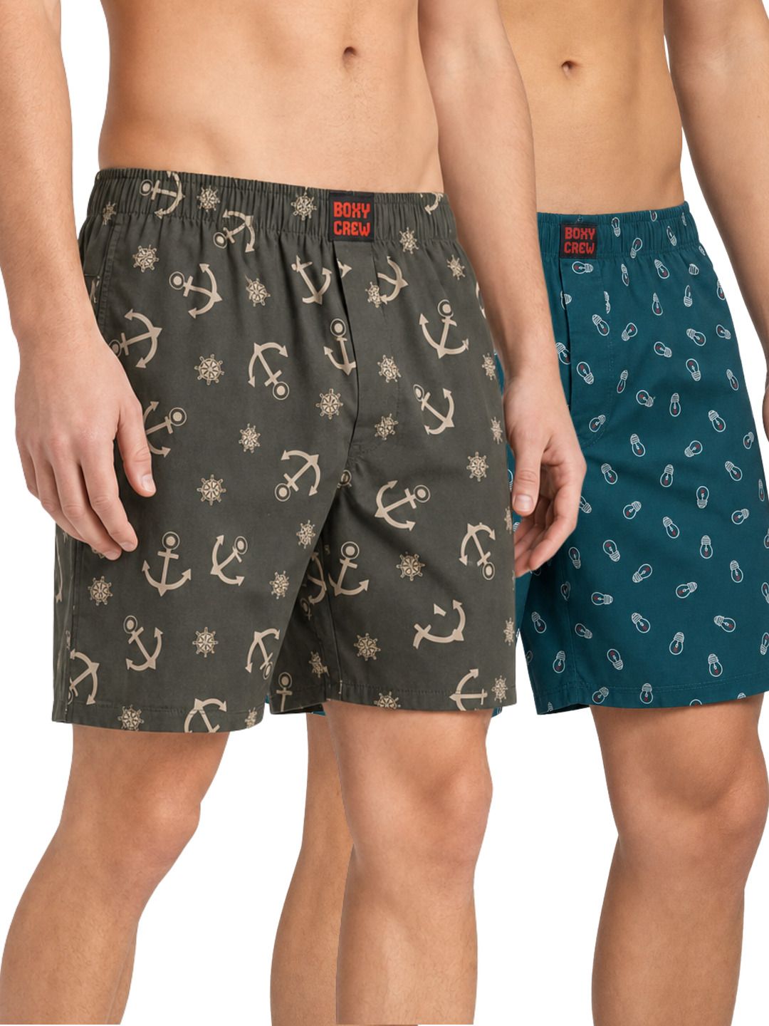 boxy crew Pack of 2 Printed Men Boxer-picture-15