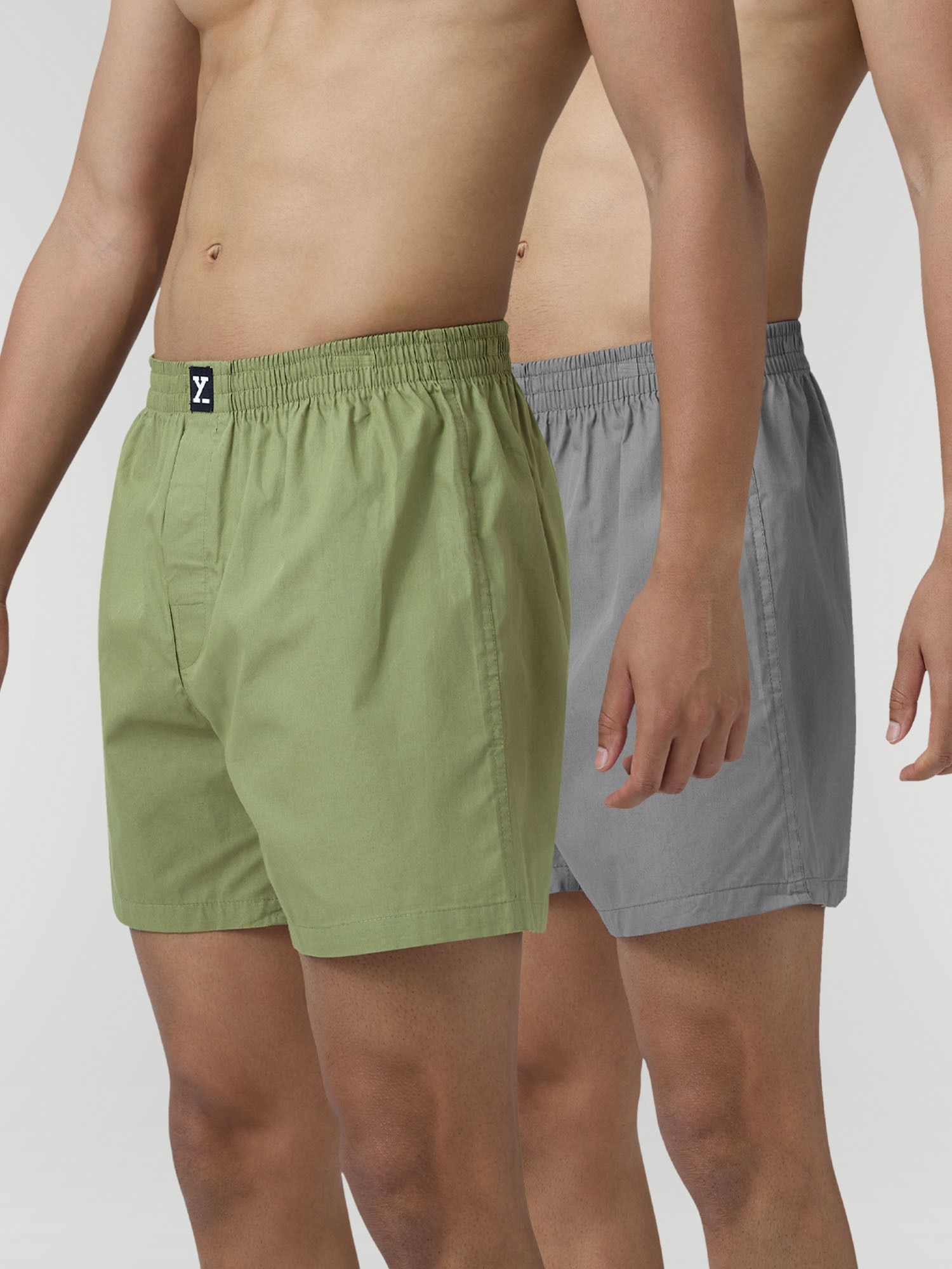 xyxx Pack of 2 IntelliEaze 100% Super Combed Cotton PACE Solid Men Boxer-picture-20