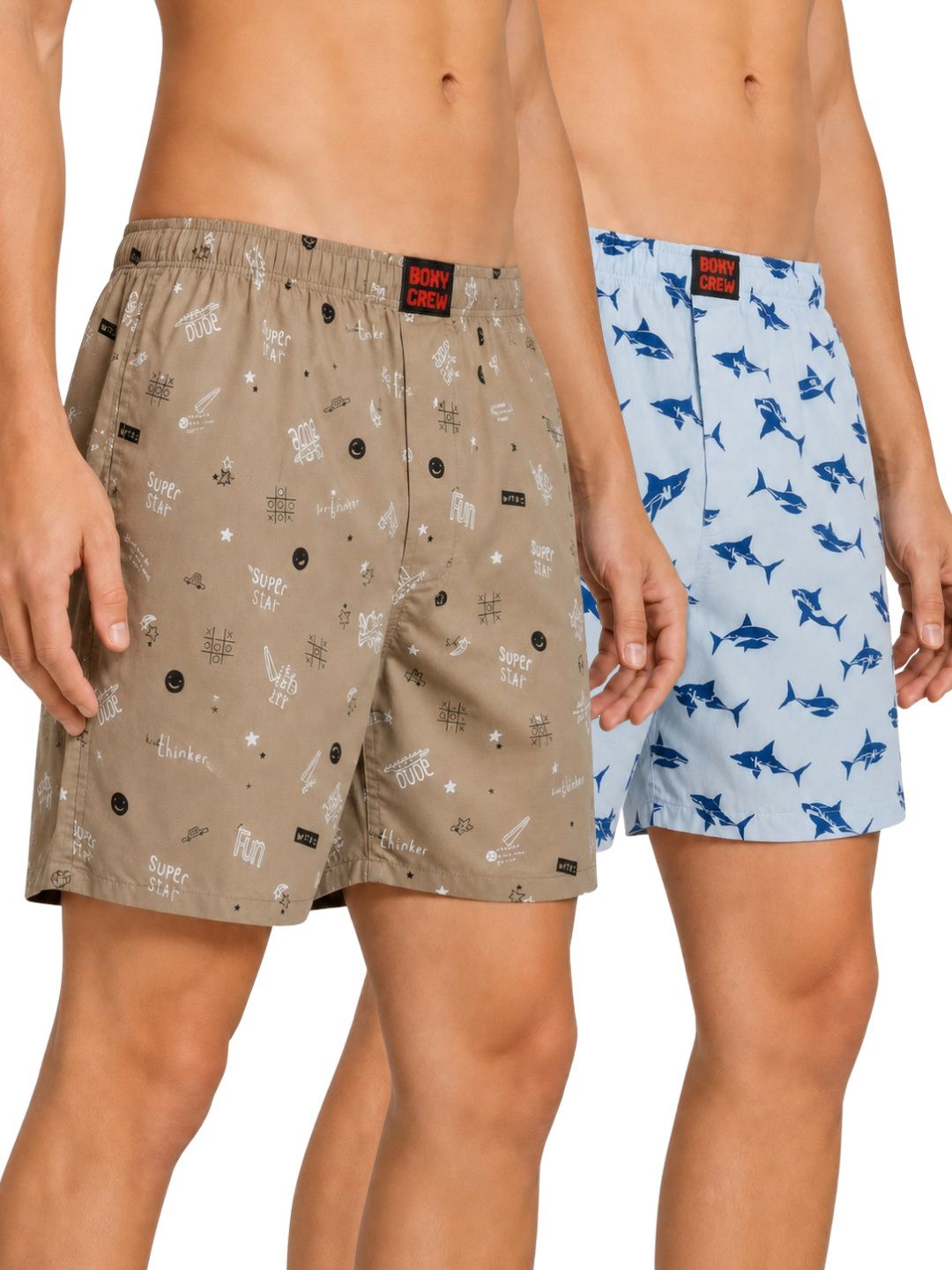 boxy crew Pack of 2 Printed Men Boxer-picture-39