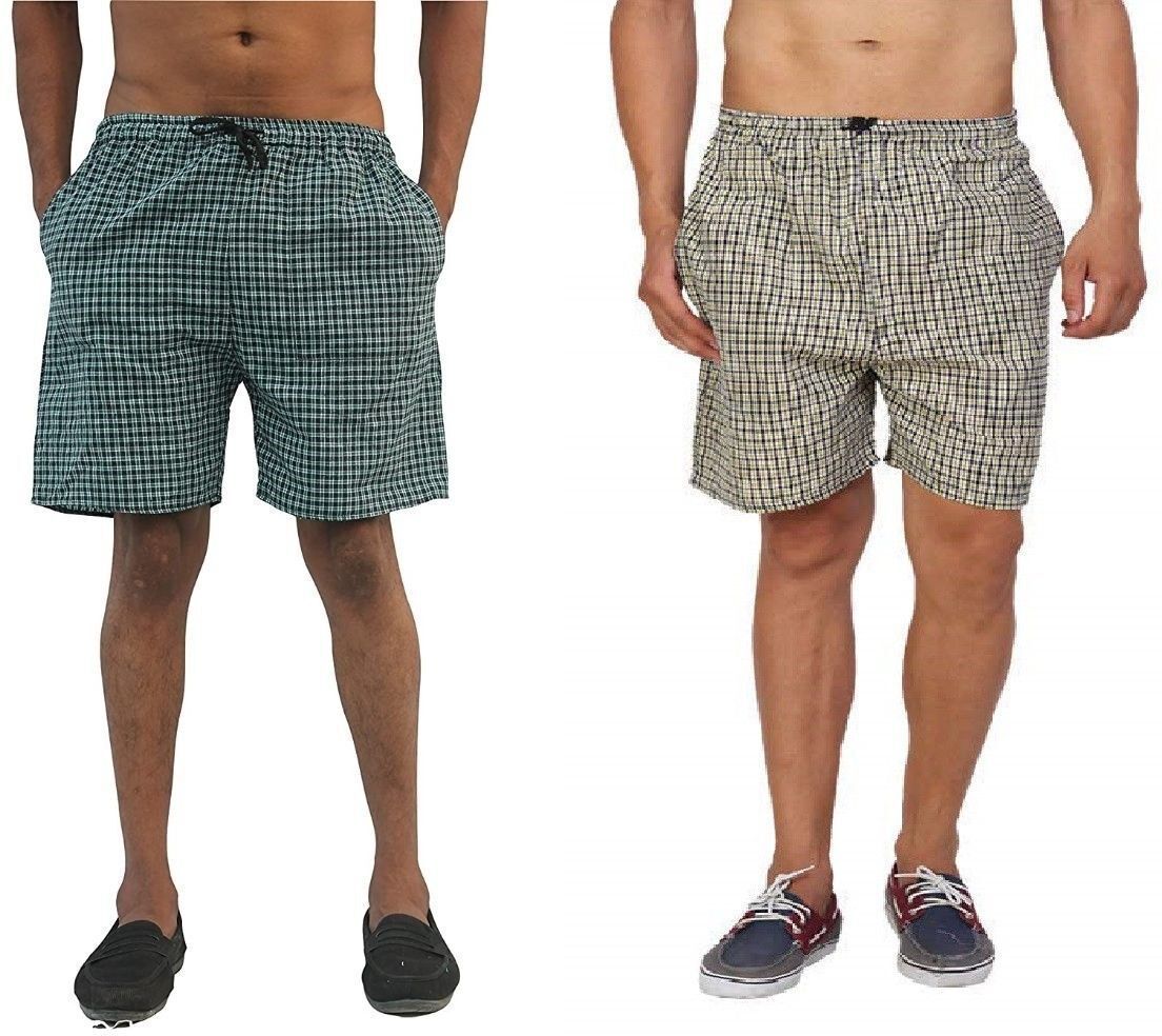 divasha ent trend Pack of 2 Checkered Men Boxer-picture-22