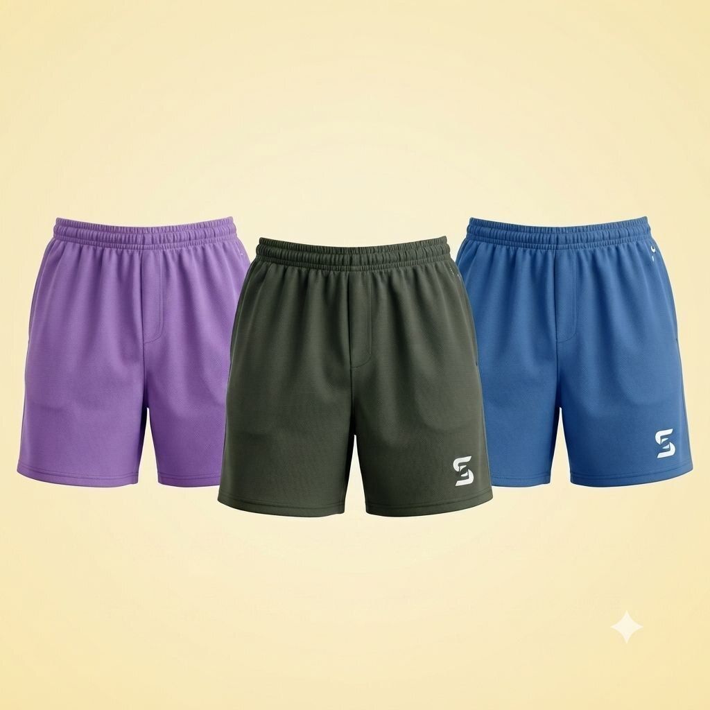 venscab Pack of 3 Solid Women Boxer-picture-15