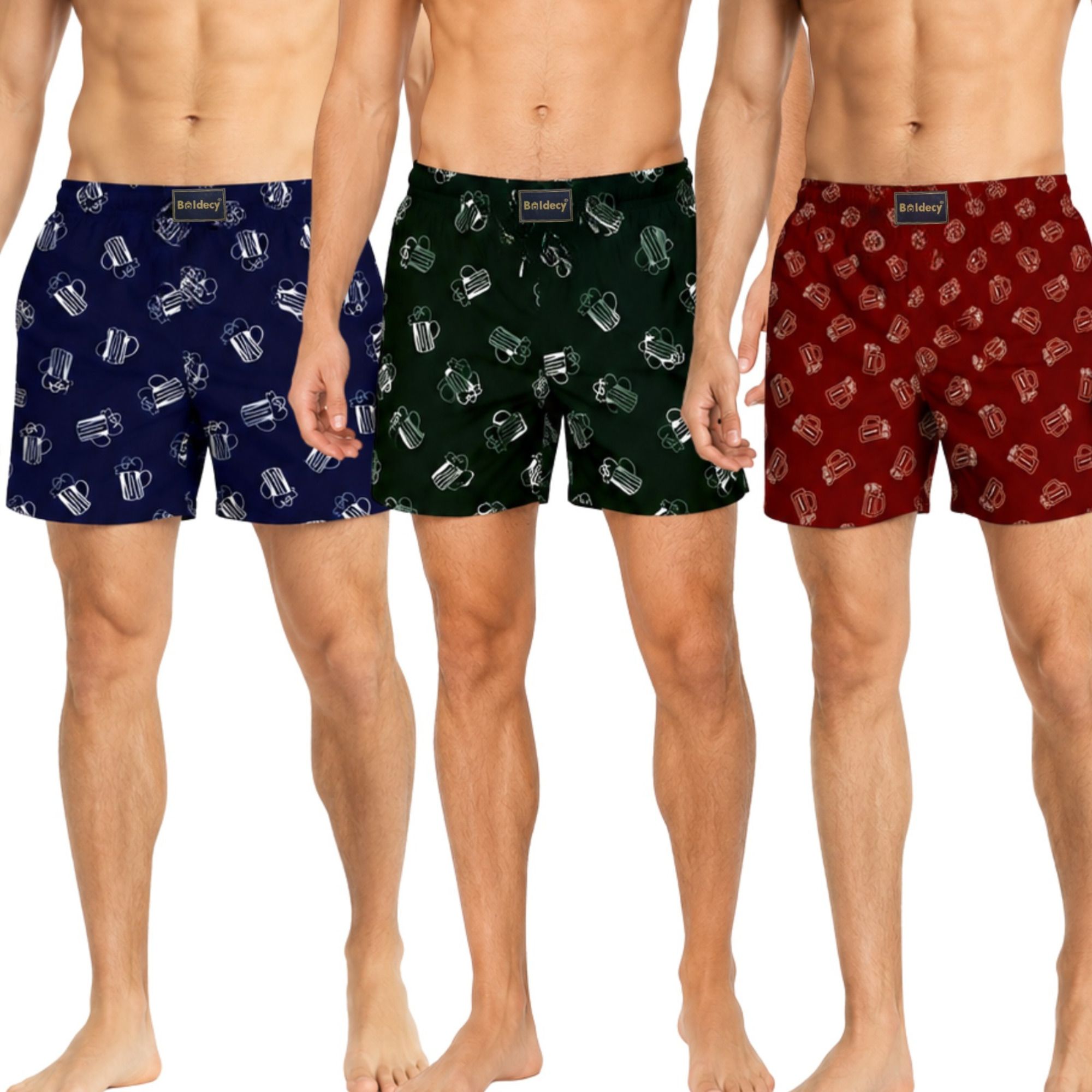 boldecy Pack of 3 Printed Men Boxer-picture-39
