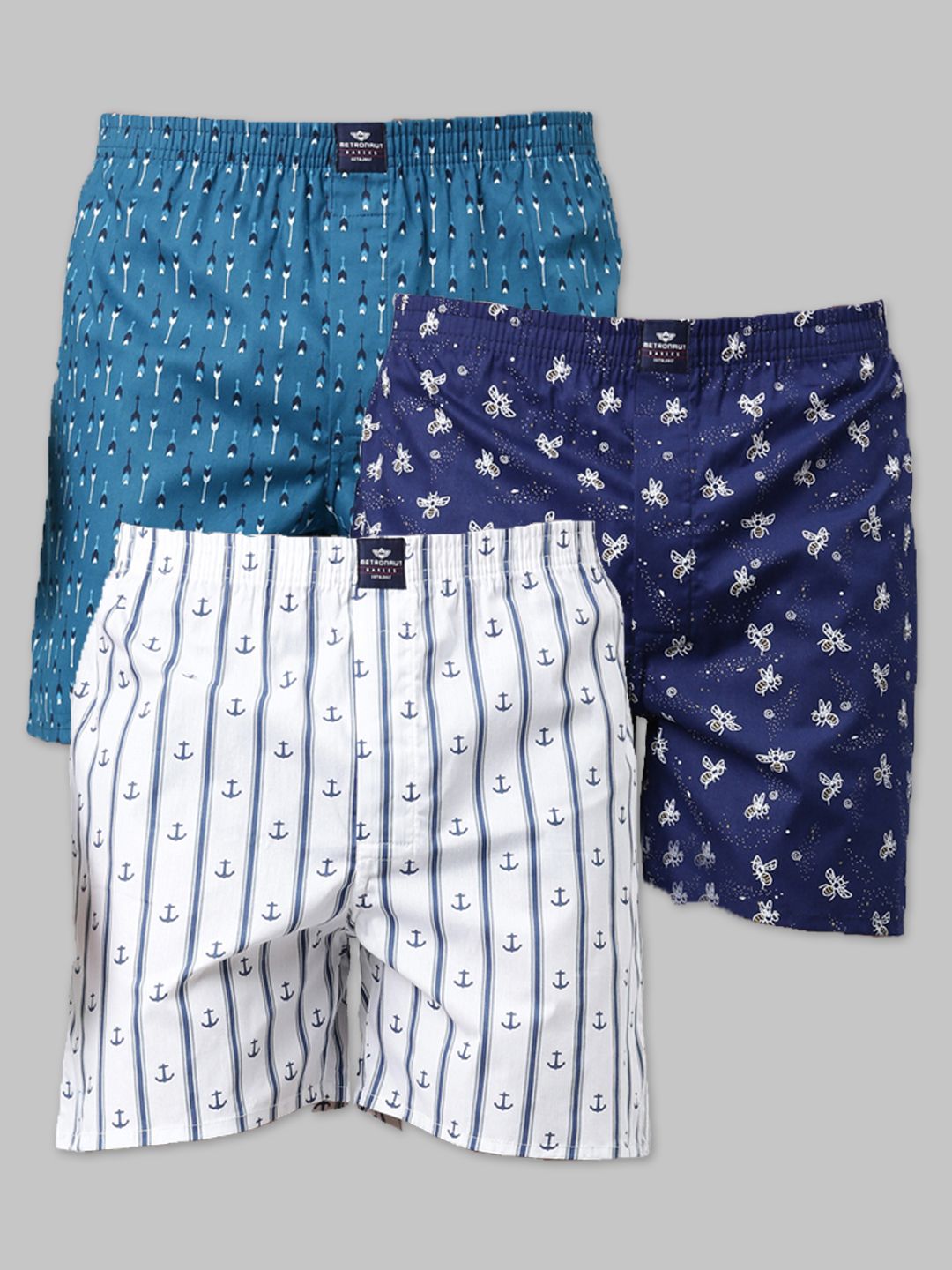 metronaut Pack of 3 Printed Men Boxer-picture-16
