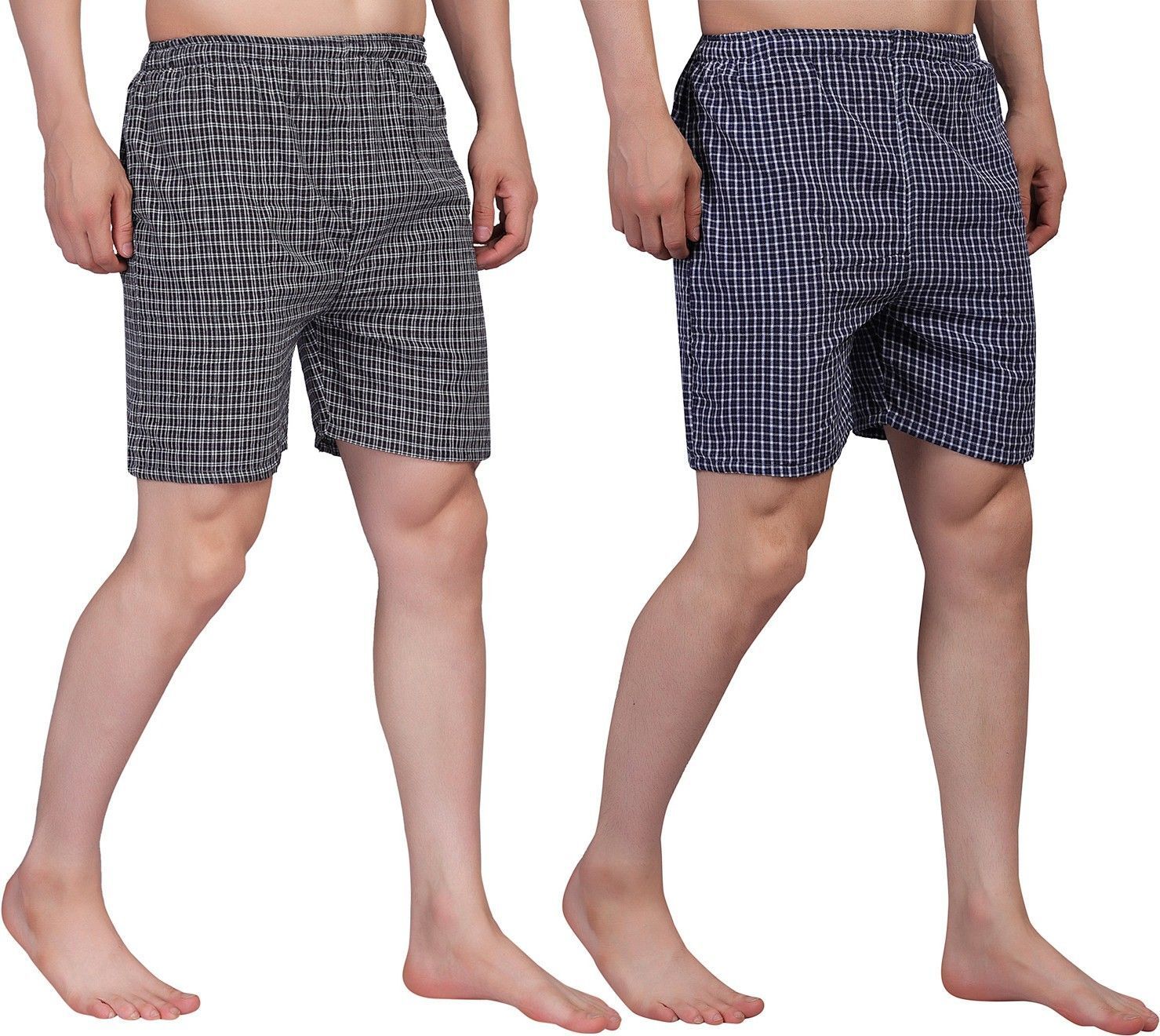 divasha ent trend Pack of 2 Checkered Men Boxer-picture-35