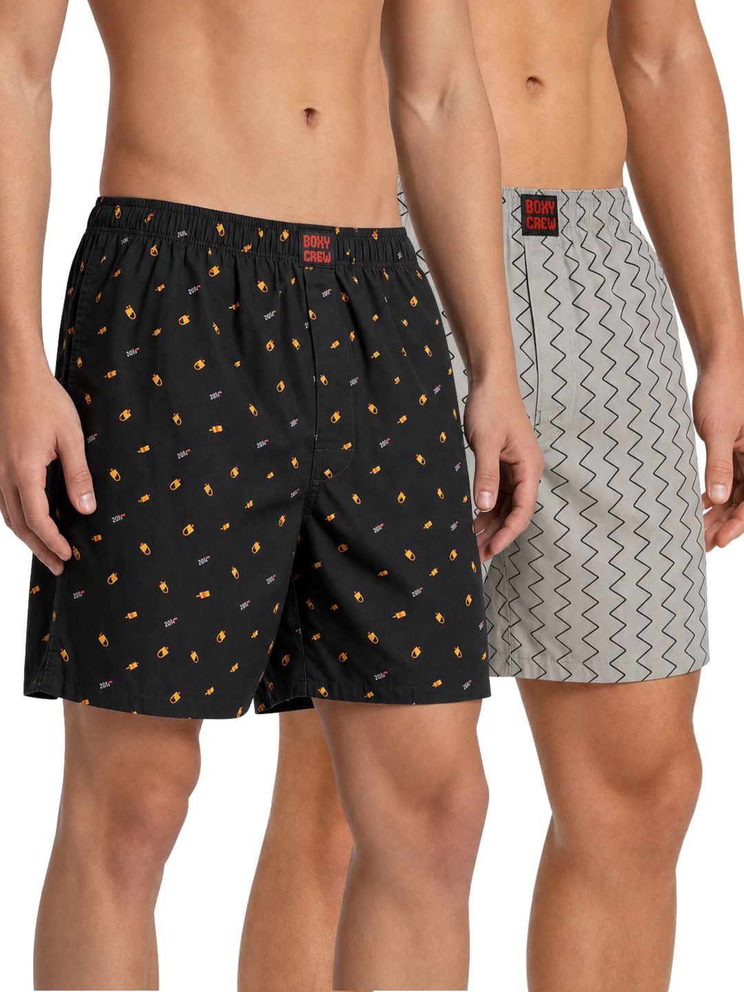 boxy crew Pack of 2 Printed Men Boxer-picture-26
