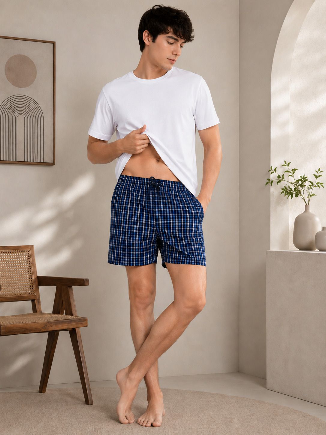 Checkered Men Boxer-image-28