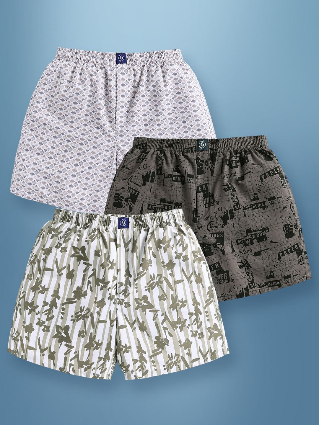 supersquad Pack of 3 Printed Men Boxer-picture-14