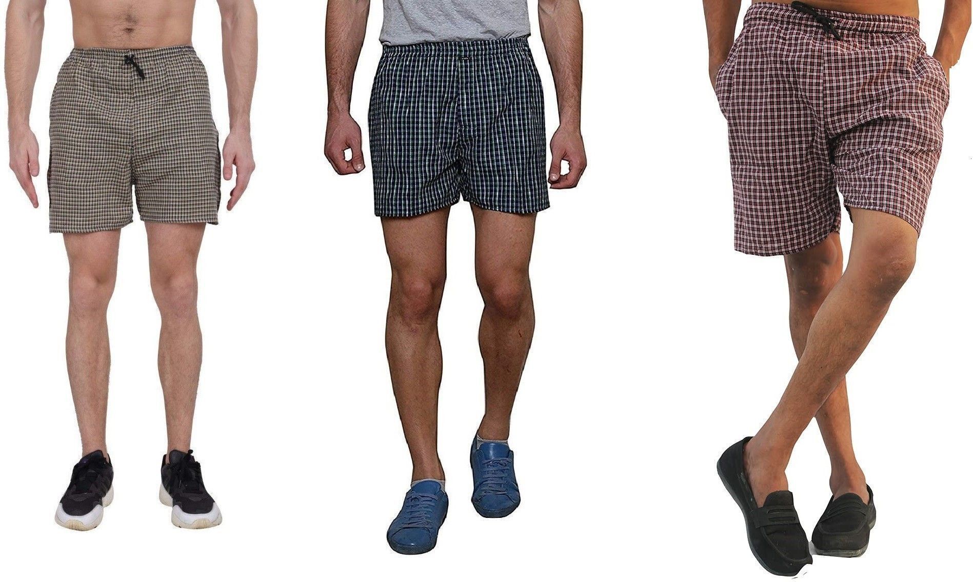 divasha ent trend Pack of 2 Checkered Men Boxer-picture-47