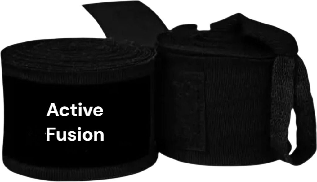 active war Active fusion boxing hand wrap boxing patti black (113 inch) Boxing Hand Wrap-picture-15