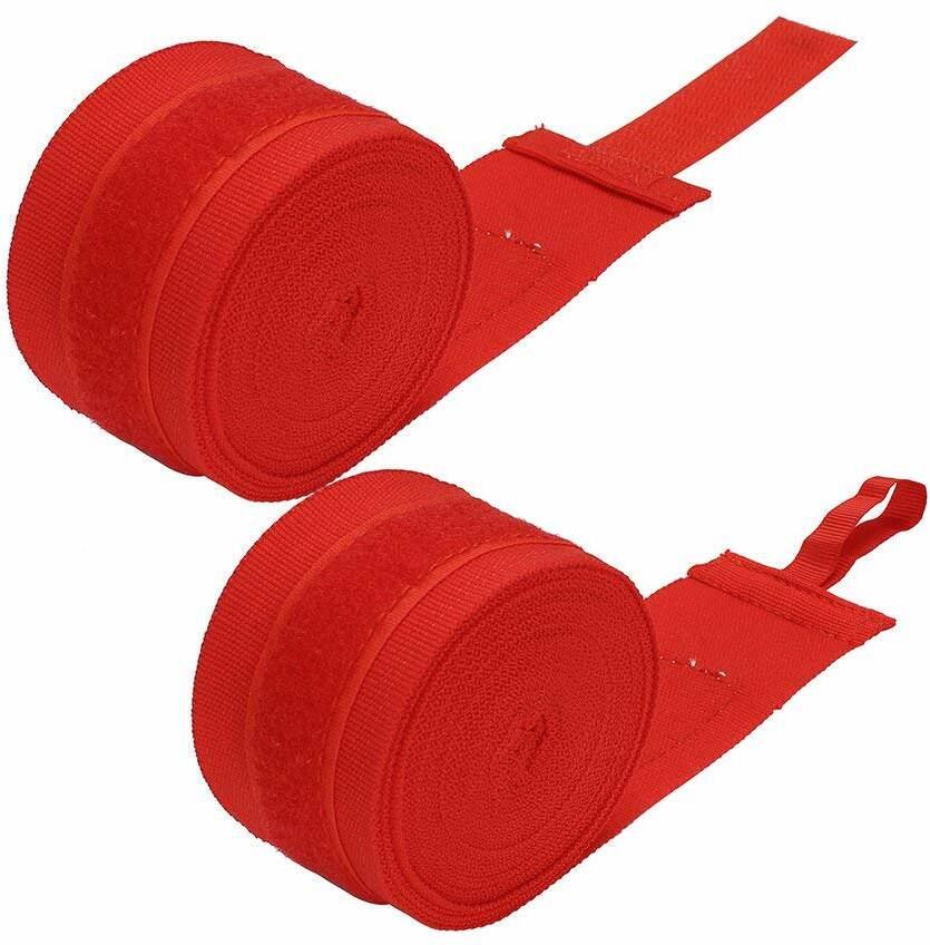 ® Heart Red - Boxing Hand Wraps Bandages Fist Inner Gloves Muay Thai Pairs Boxing Hand Wrap-image-7