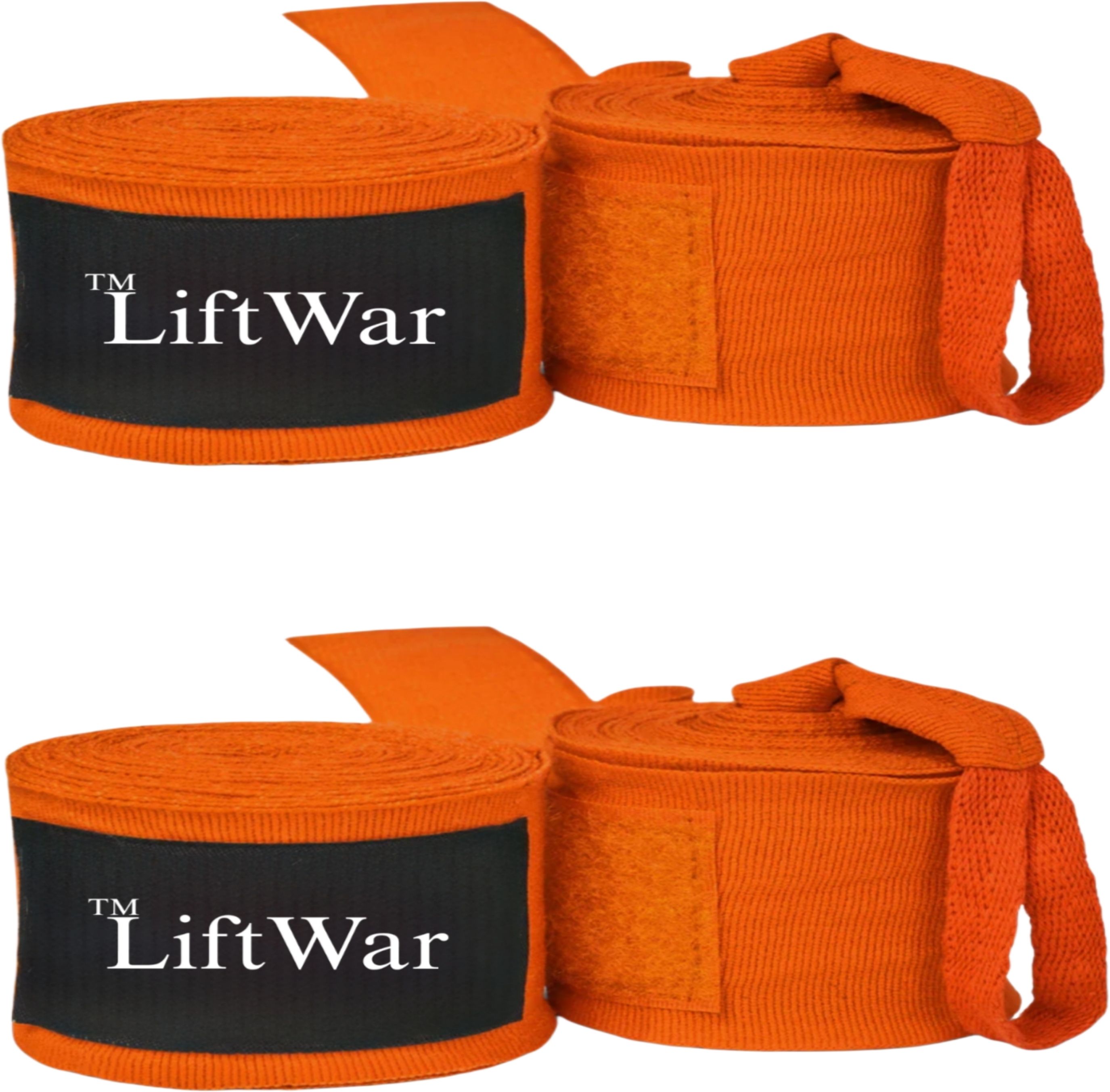 Boxing hand wraps combo 2 pair orange Boxing Hand Wrap-image-42