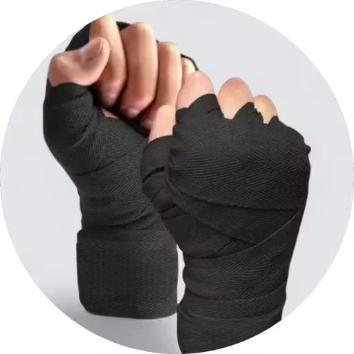 gtn 3 Mtr Boxing Hand Wrap & Hand Bandage Black Boxing Hand Wrap Boxing Hand Wrap-picture-40