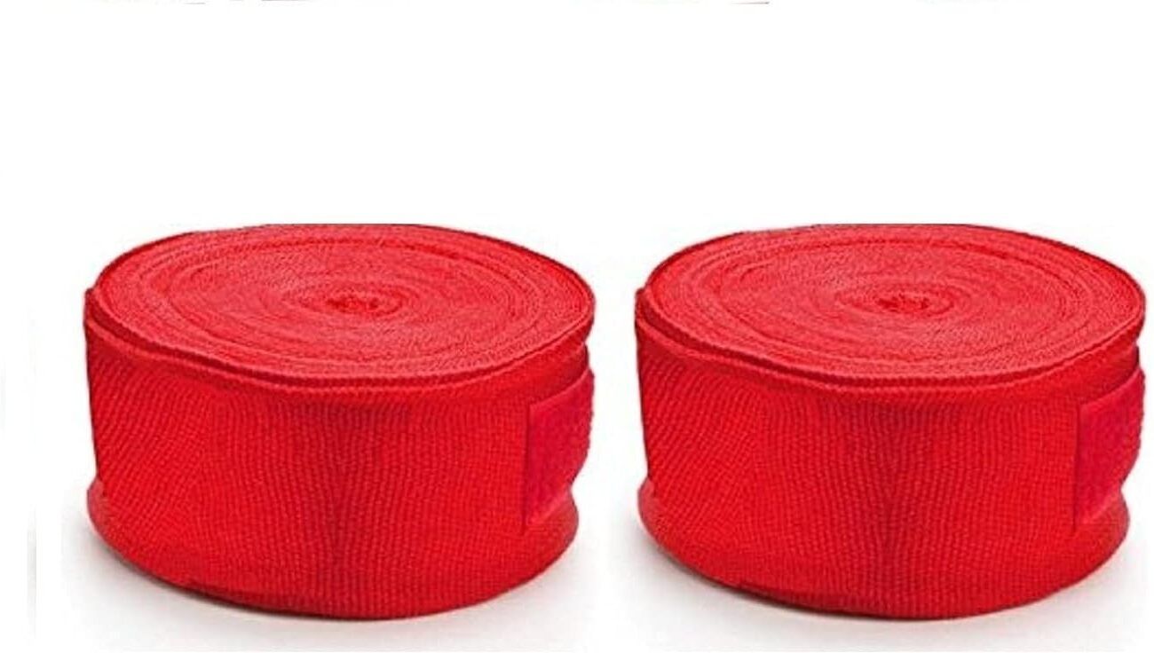 Professional weight Lifting / Stretchable cotton Boxing Hand Wrap-image-45