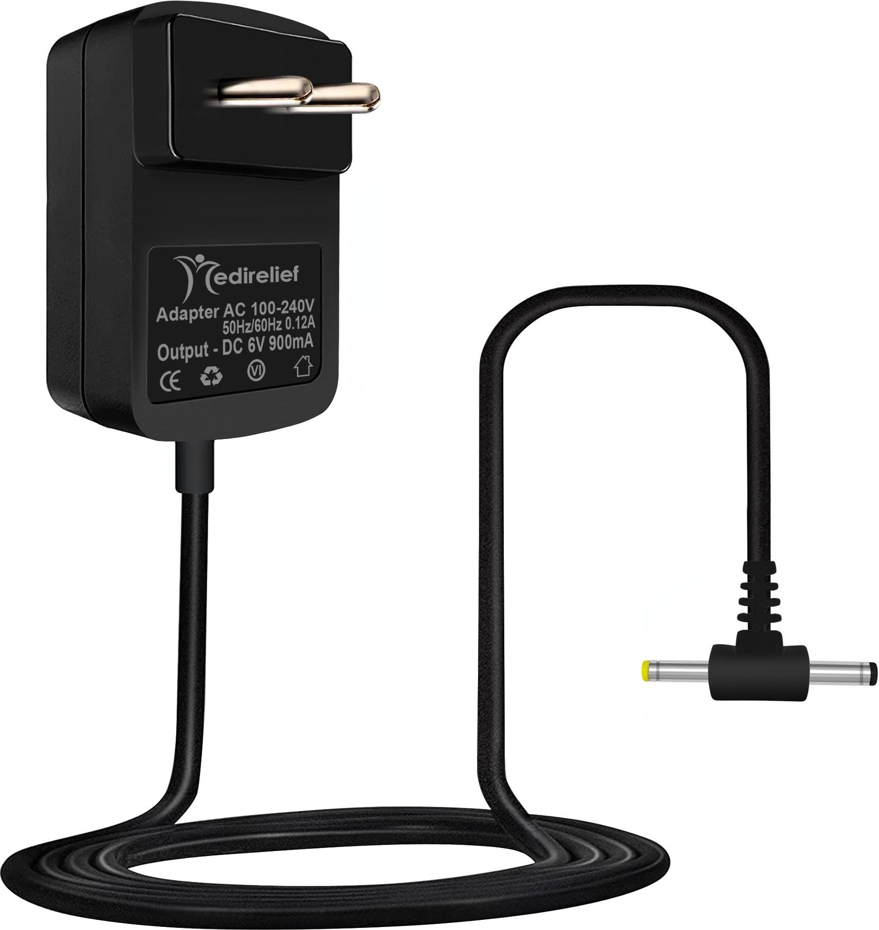 MEDIRELIEF BP Adapter with Smart Processor 6VAC/DC for Blood Pressure Monitor Power Adapter Bp Monitor Adapter-image-28