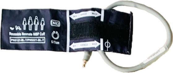 Lisamed Reusable Neonate NIBP Blood pressure Monitor Cuff(6-11cm) for Multi para Monitor Bp Monitor Cuff image 1