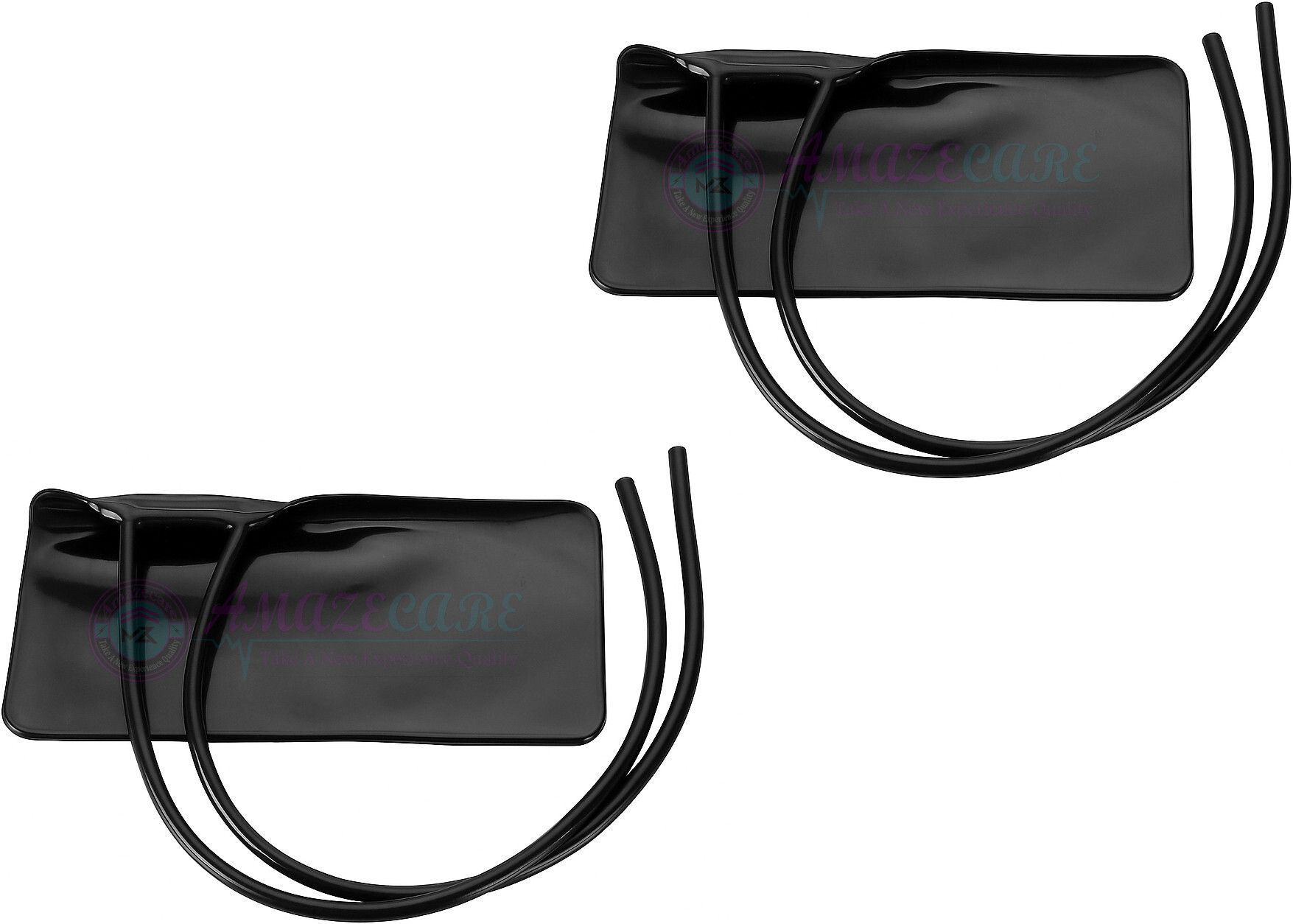 AMAZECARE B.P Deluxe Black Armlet BP Rubber Bag Bladder (Pack of 2) Bp Monitor Cuff