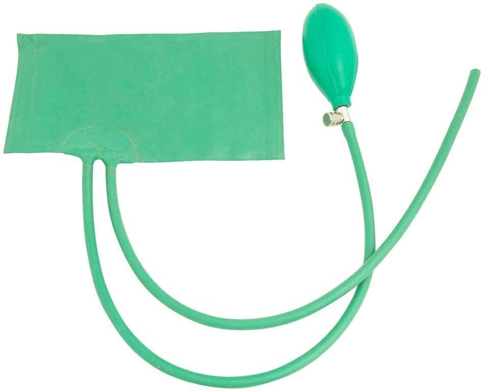 Raindrop World Blood Pressure diamond BP Cuff Monitor rubber Double Tube Green Color Bp Monitor Cuff-image-42