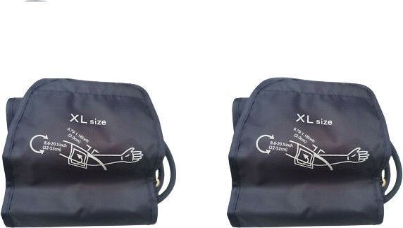 3S Single Tube Extra Large (22-52cm) Compatible with Dr. Morepen/Bpl , Pack of 2 Bp Monitor Cuff-image-41