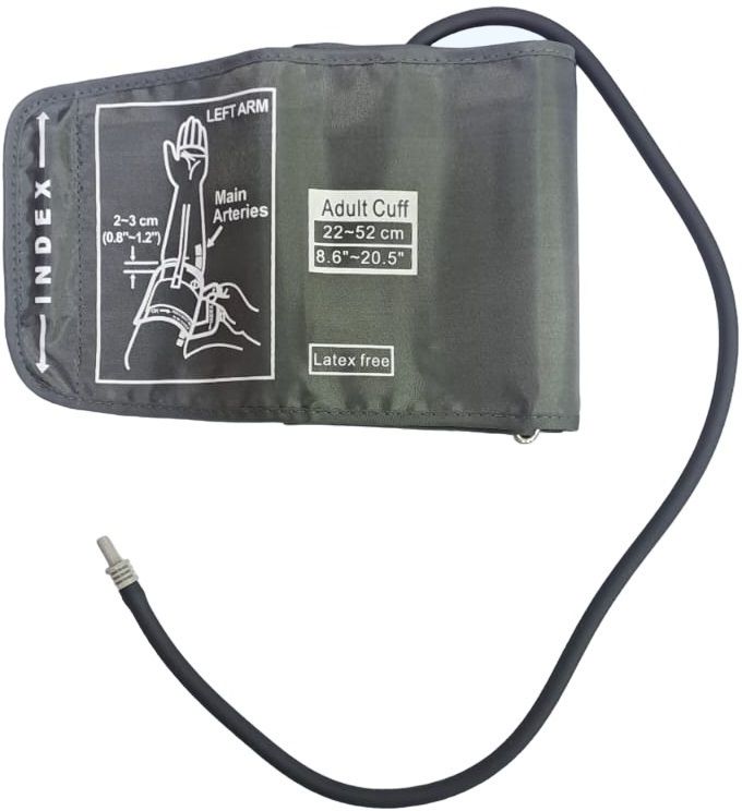 DIAMOND Digital Blood Pressure Cuff Single Tub Extra Large (22-52Cm) Bp Monitor Cuff