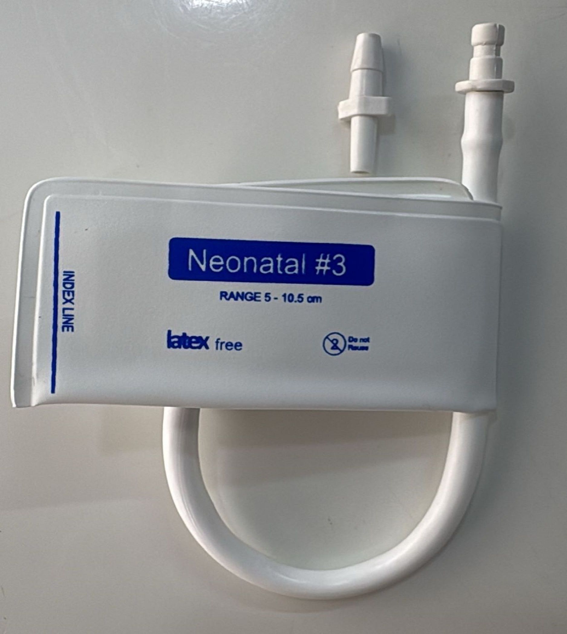 vsuremed Disposable Bp cuff for Neonatal Single tube(5-10.5) Bp Monitor Cuff-image-3