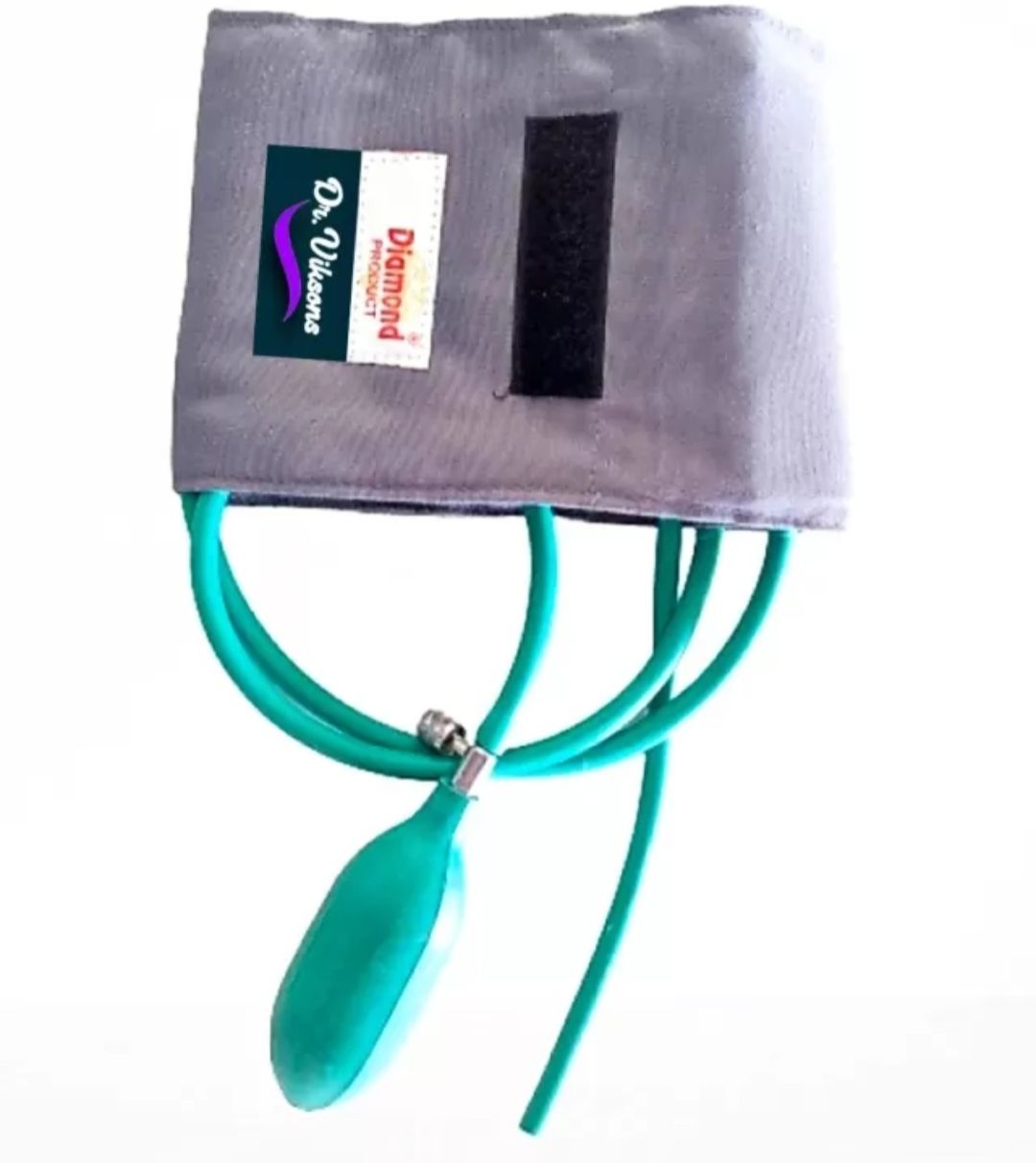 Dr. Viksons Bp Cuff with Bladder, Bulb & Air Valve for Dial bp , ( Like Diamond ) Bp Monitor Cuff-picture-53