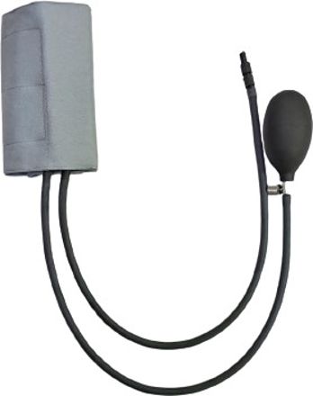 Microtone BP Grey Cuff with Black Bladder and Bulb Bp Monitor Cuff-image-10