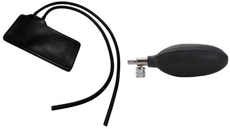 3S B.P Armlet Black Deluxe With Black Bulb With Valve Bp Monitor Cuff-image-6