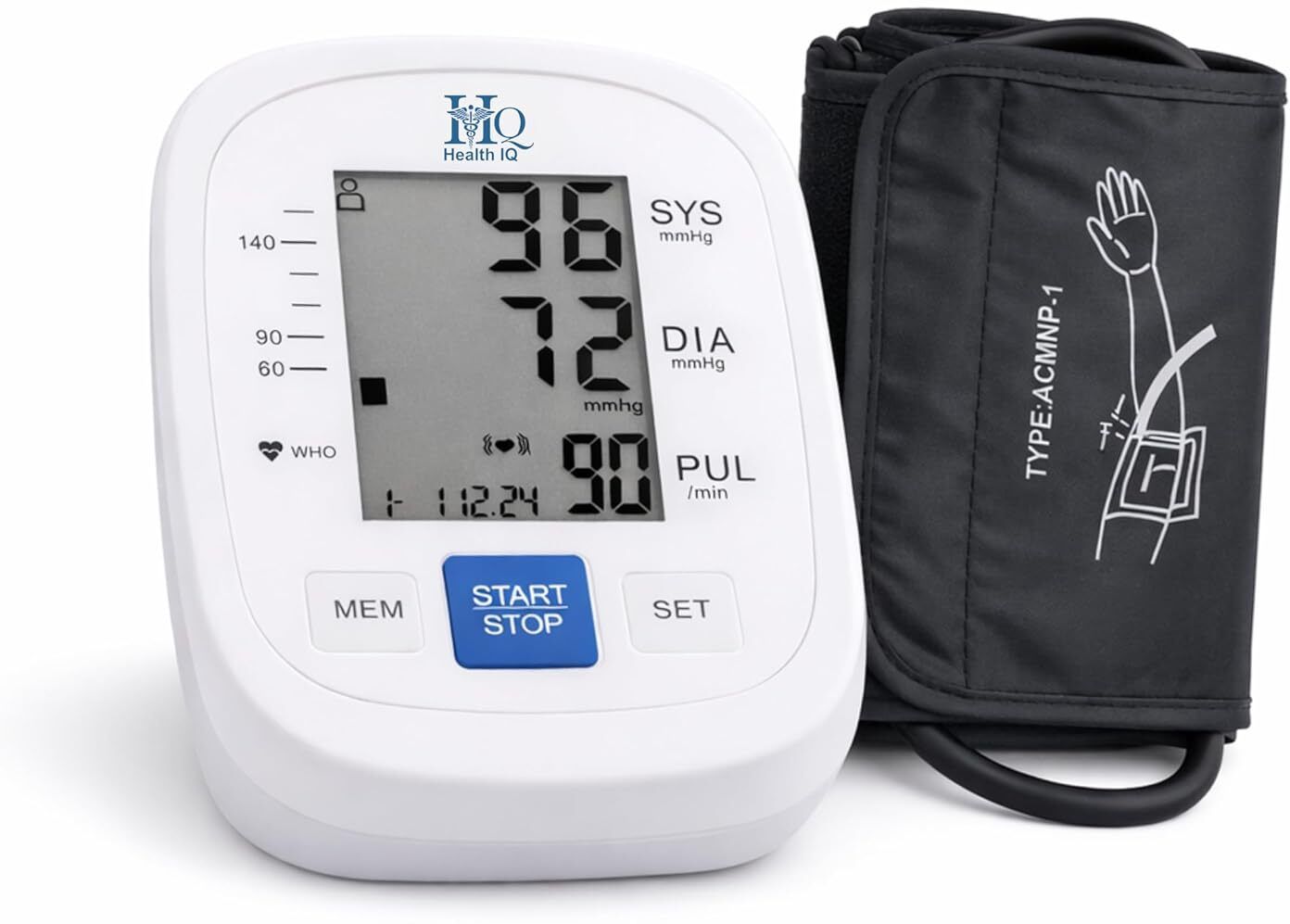 HealthIQ BP Machine | Fully Automatic | LCD Display | USB Type C Support | BIQ 113 Bp Monitor-image-29