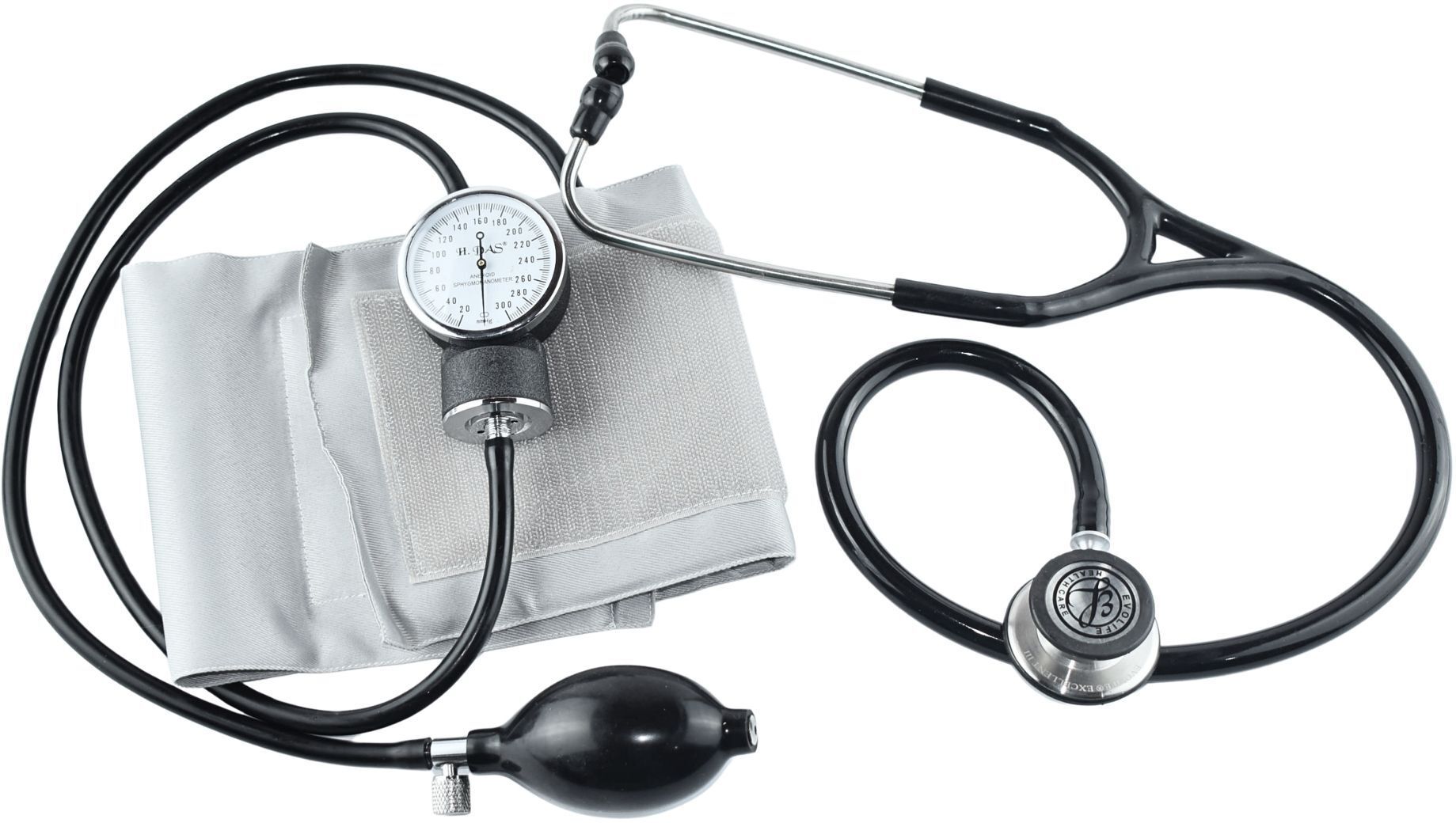 H.Das Aneroid Blood Pressure Checking Machine with Excellent III Stethoscope Manual Bp Monitor-image-19