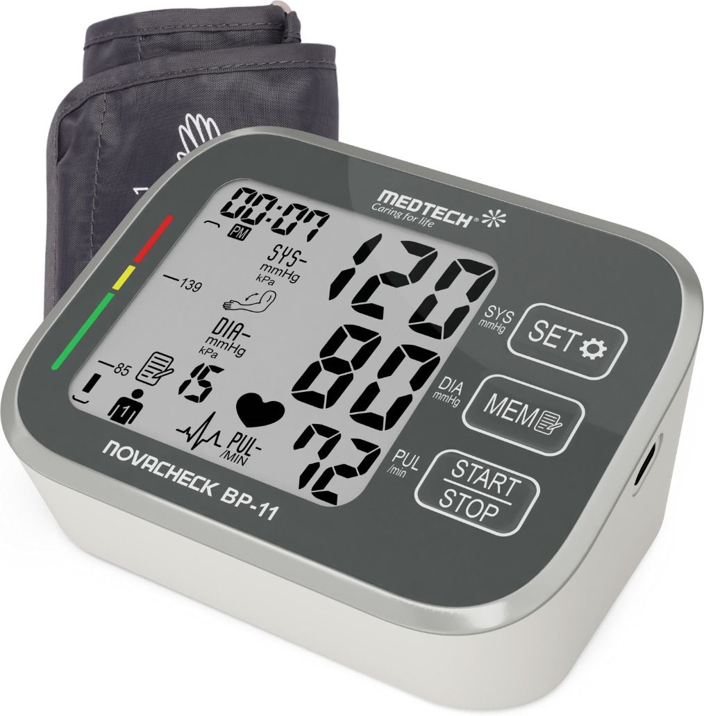 Medtech BP11 Portable Automatic Digital Blood Pressure Monitor Machine with USB Port BP11 Bp Monitor-image-23