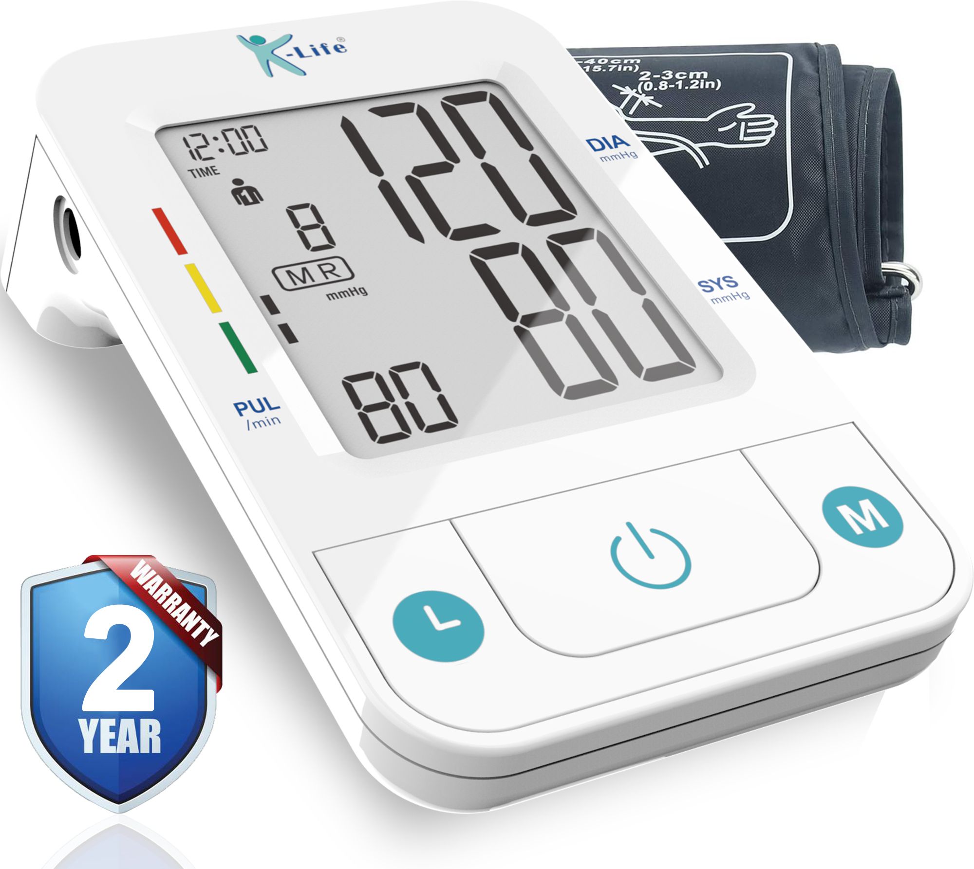 K-life 107Fully Automatic Digital Blood Pressure Checking Machine BP Testing instrument Bp Monitor-image-11