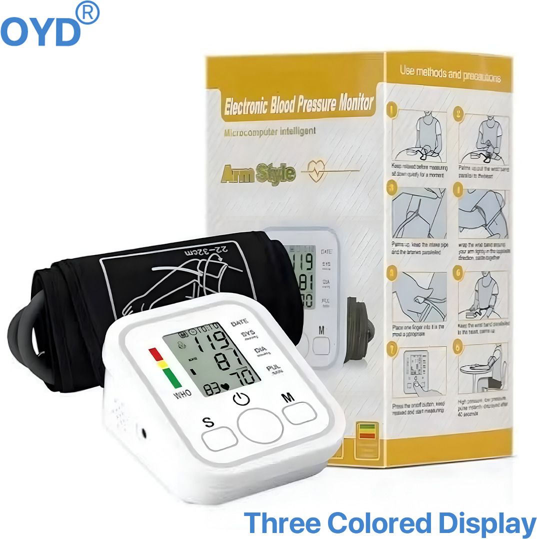 OYD Large Display Digital BP Monitor Machine with Type-C Input Colour Display With Voice Function Bp Monitor-image-19
