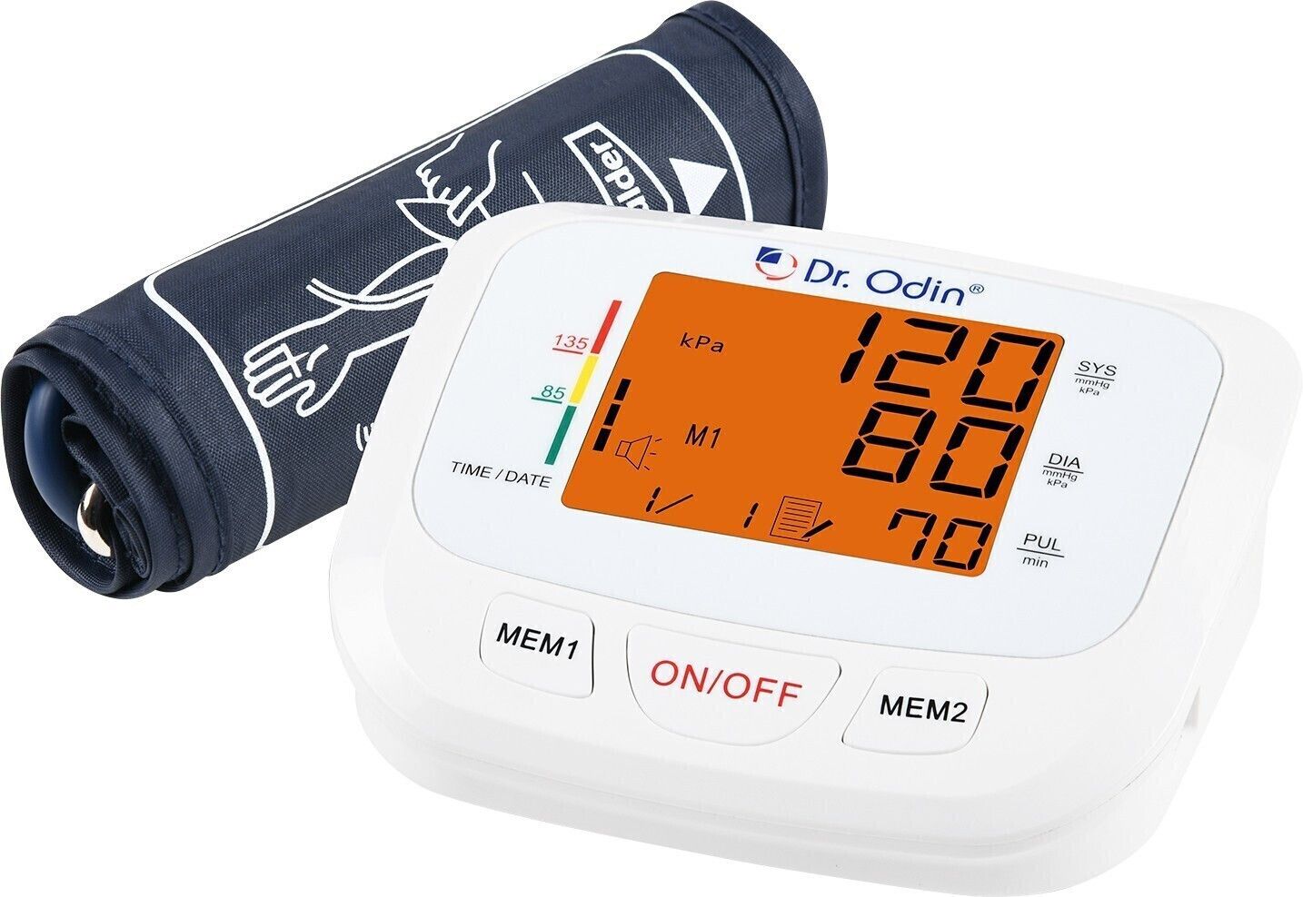 Dr. Odin TSB-602S OBP 101 Automatic Digital Blood Pressure Monitor with Intelligent Compression Bp Monitor-image-47
