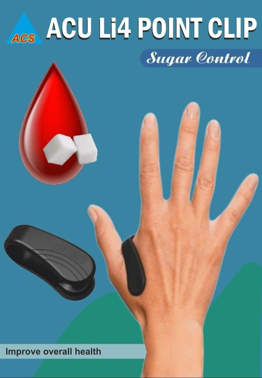 Ashni L14 Acupressure Point Clip for Headache, Migraine,BP Sugar Control Device 2pc Bp Monitor-image-13