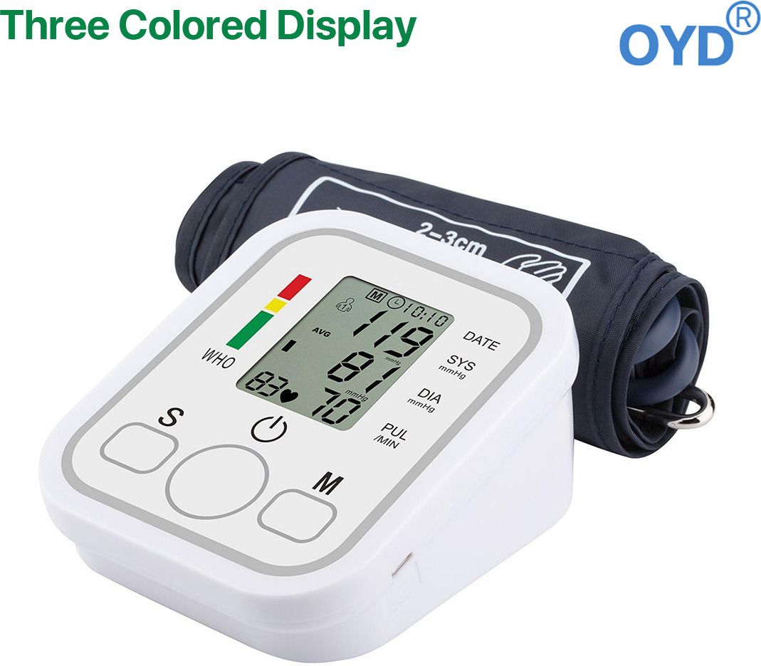 OYD Arm Type Blood Pressure Monitor with One Button Operation yellow bp Bp Monitor-image-26