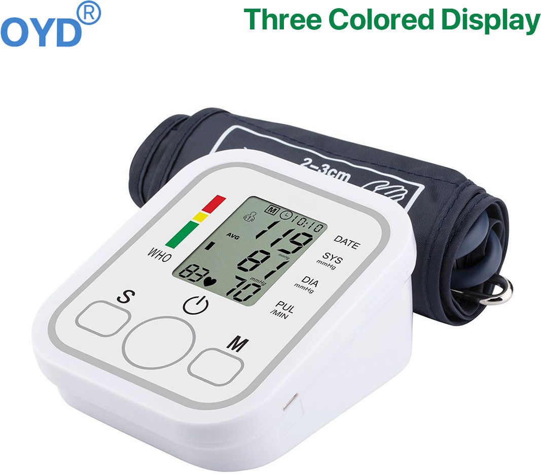 OYD Blood Pressure Machine with Comfortable Adjustable yellow bp Bp Monitor-image-10