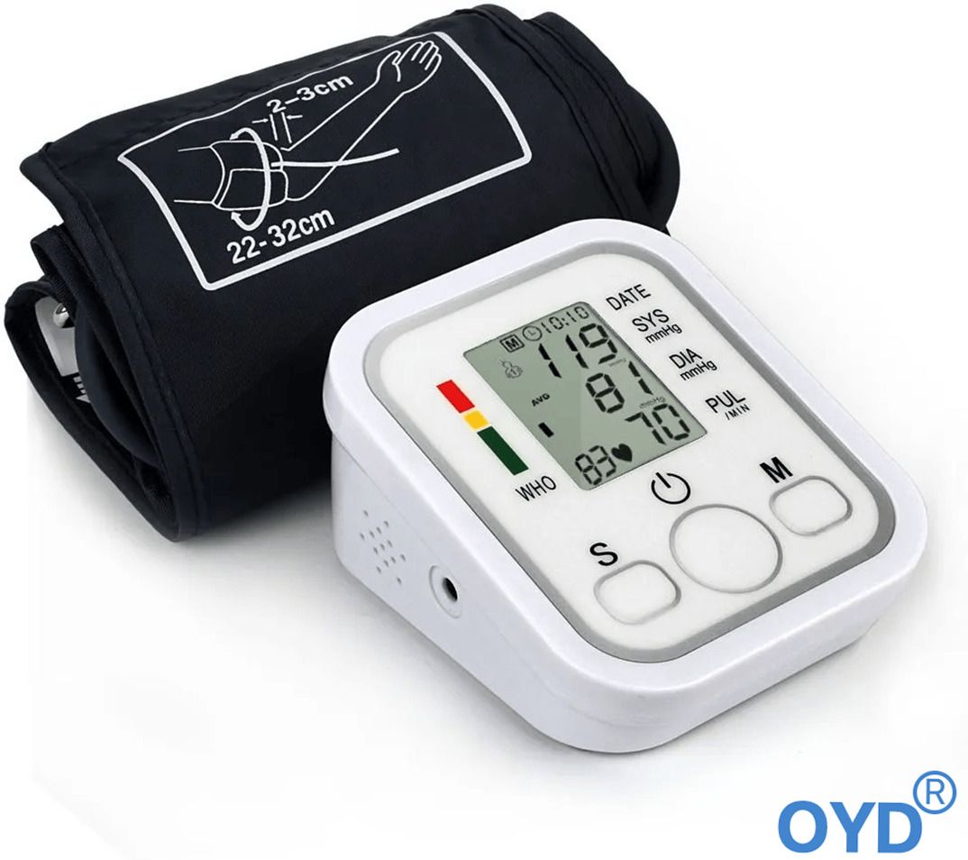 OYD Large Screen BP Monitor Machine with Electronic Sensor Colour Display With Voice Function Bp Monitor-image-25
