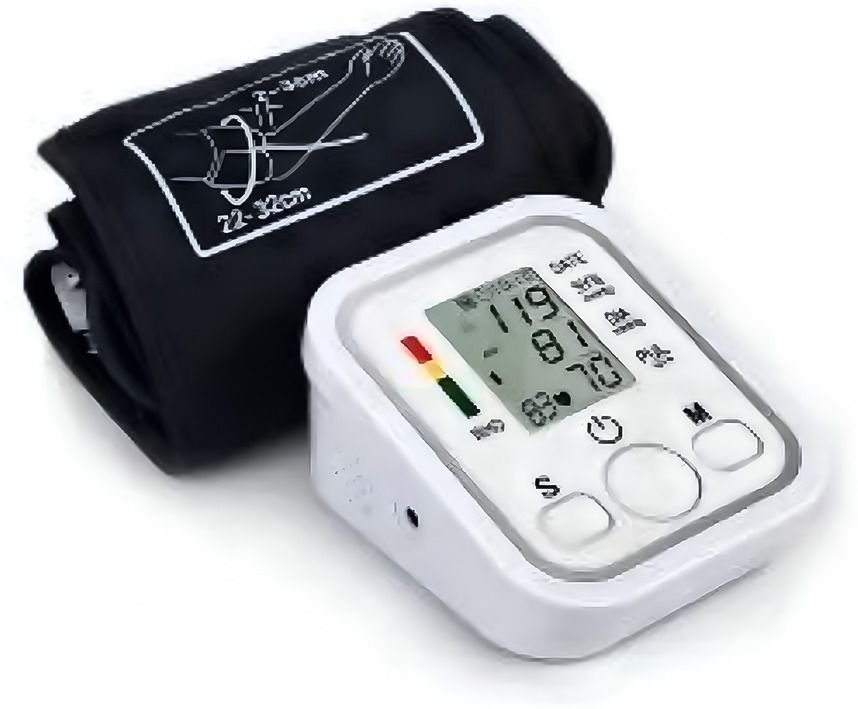 CRETO BP Monitor Upper Arm-Cuff, LCD Digital Display WHO Indicator Bp Monitor-image-28