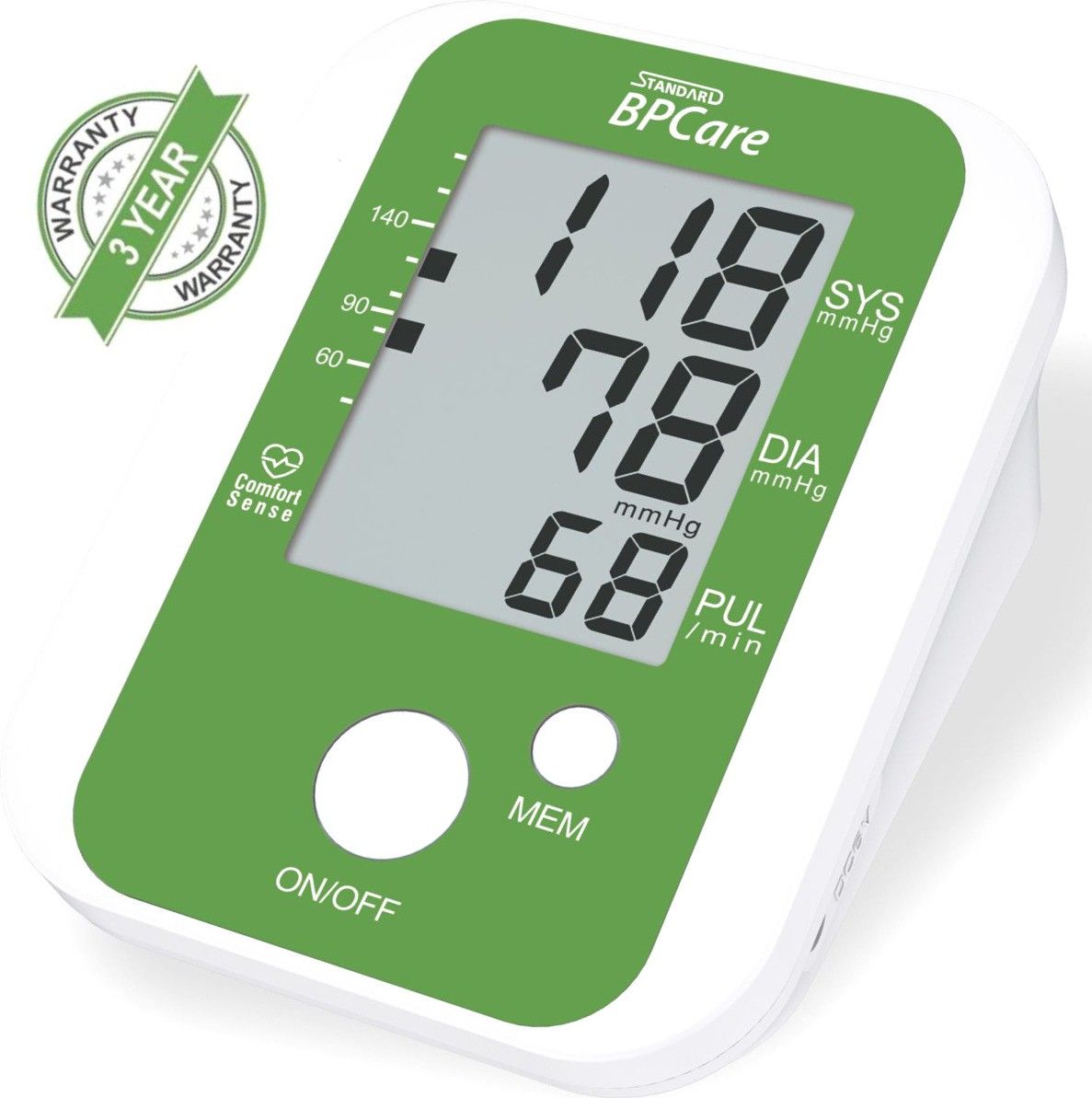 STANDARD BPCare Automatic Blood Pressure Monitoring Machine Advance Feature Digital BP Measuring Device With 3 Year Warranty - Bp Monitor-image-31